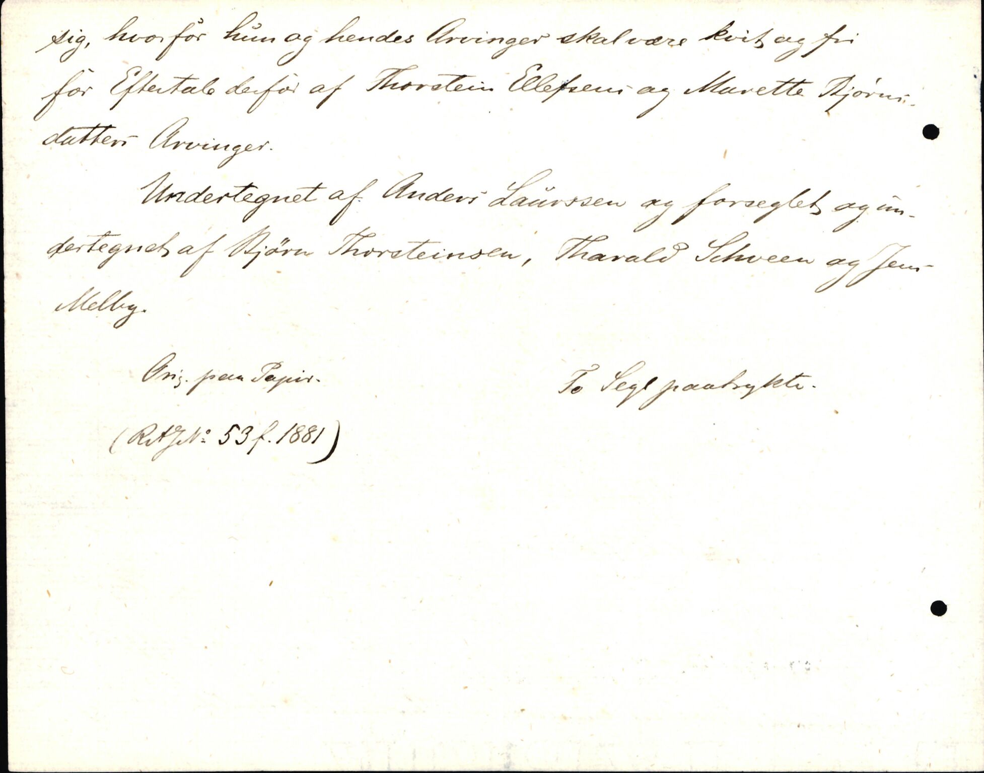 Riksarkivets diplomsamling, AV/RA-EA-5965/F35/F35d/L0002: Innlånte diplomer, seddelregister, 1592-1620, p. 516