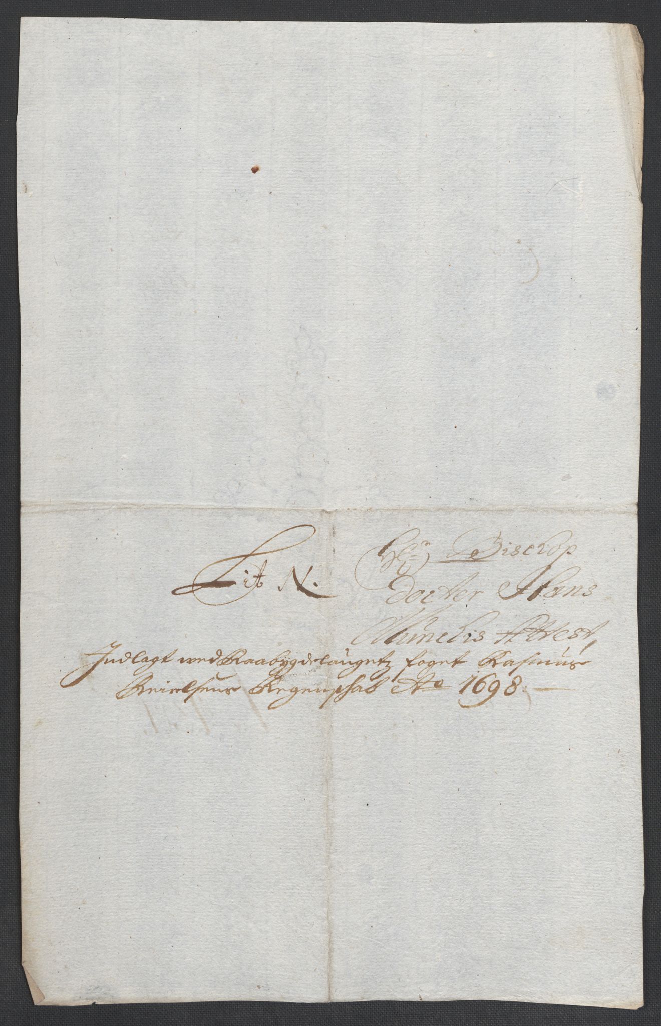 Rentekammeret inntil 1814, Reviderte regnskaper, Fogderegnskap, AV/RA-EA-4092/R40/L2445: Fogderegnskap Råbyggelag, 1697-1699, p. 166