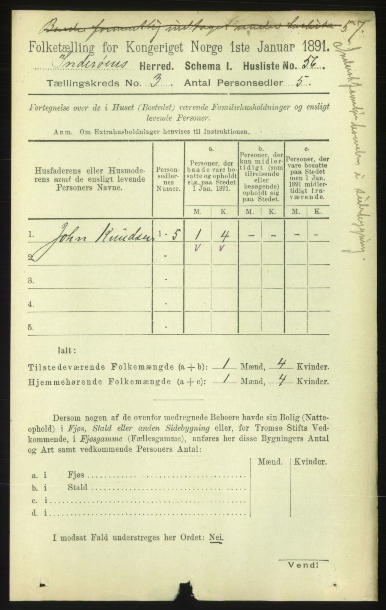 RA, 1891 census for 1729 Inderøy, 1891, p. 1914