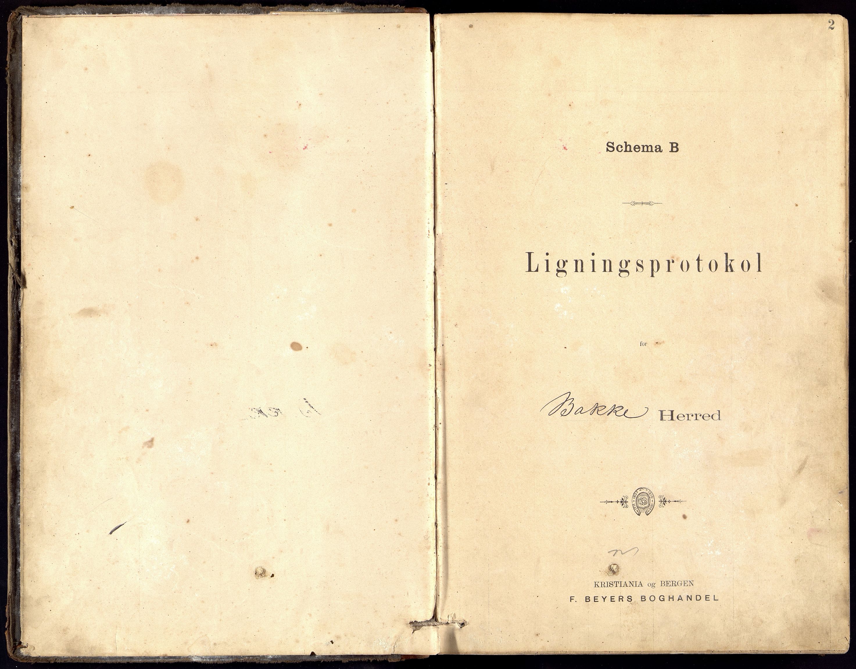 Bakke kommune - Likningsnemnda, ARKSOR/1004BA310/F/L0001: Likningsprotokoll, 1891-1897