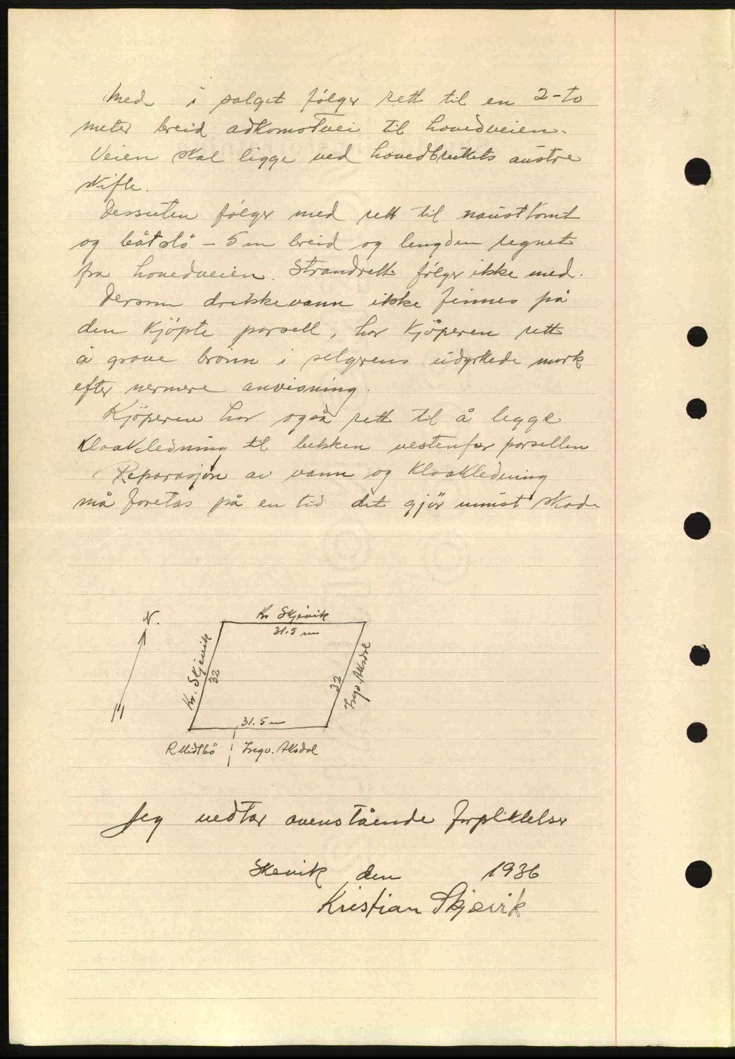 Romsdal sorenskriveri, AV/SAT-A-4149/1/2/2C: Mortgage book no. A1, 1936-1936, Diary no: : 126/1936