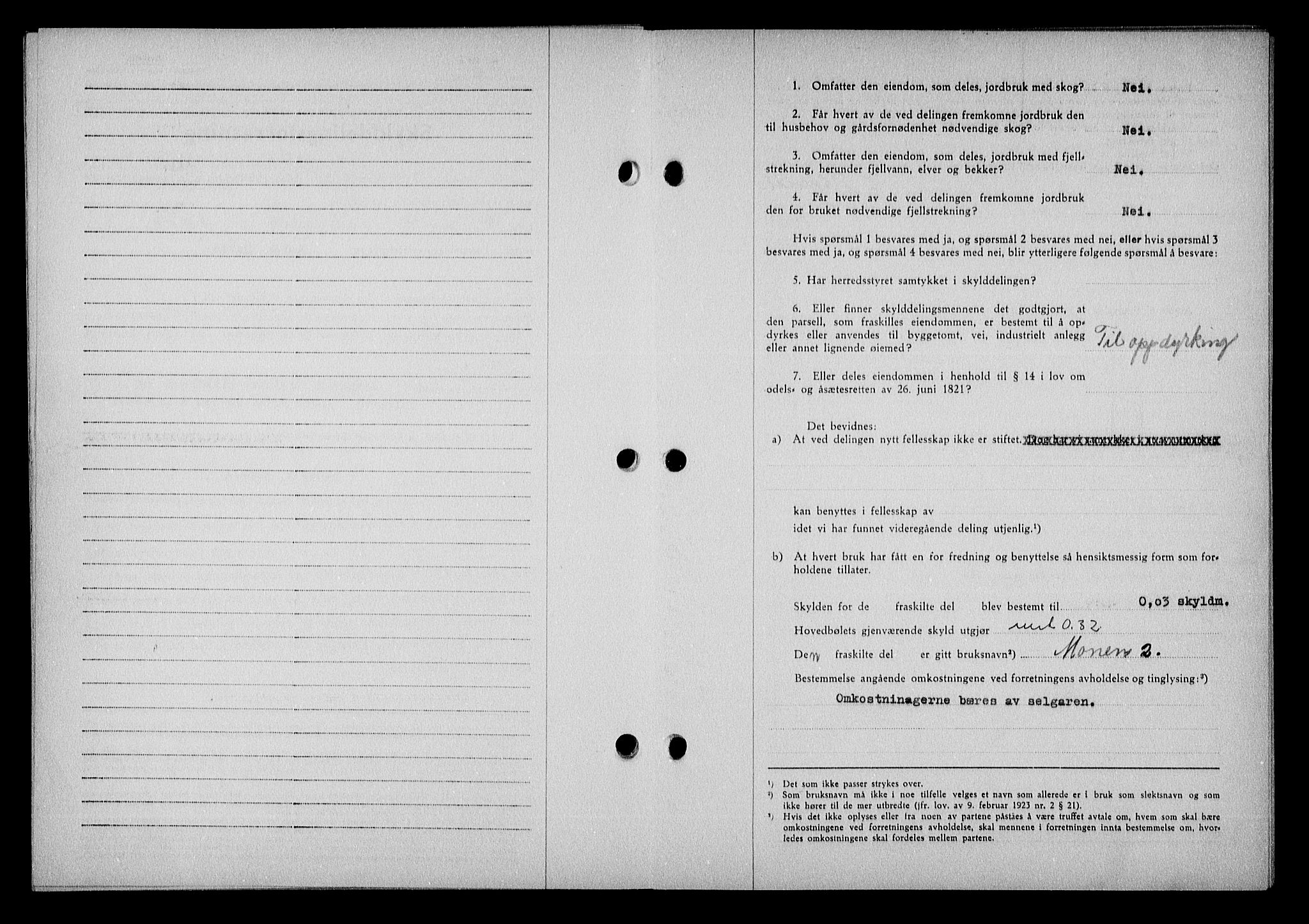 Nedenes sorenskriveri, AV/SAK-1221-0006/G/Gb/Gba/L0048: Mortgage book no. A-II, 1940-1941, Diary no: : 33/1941