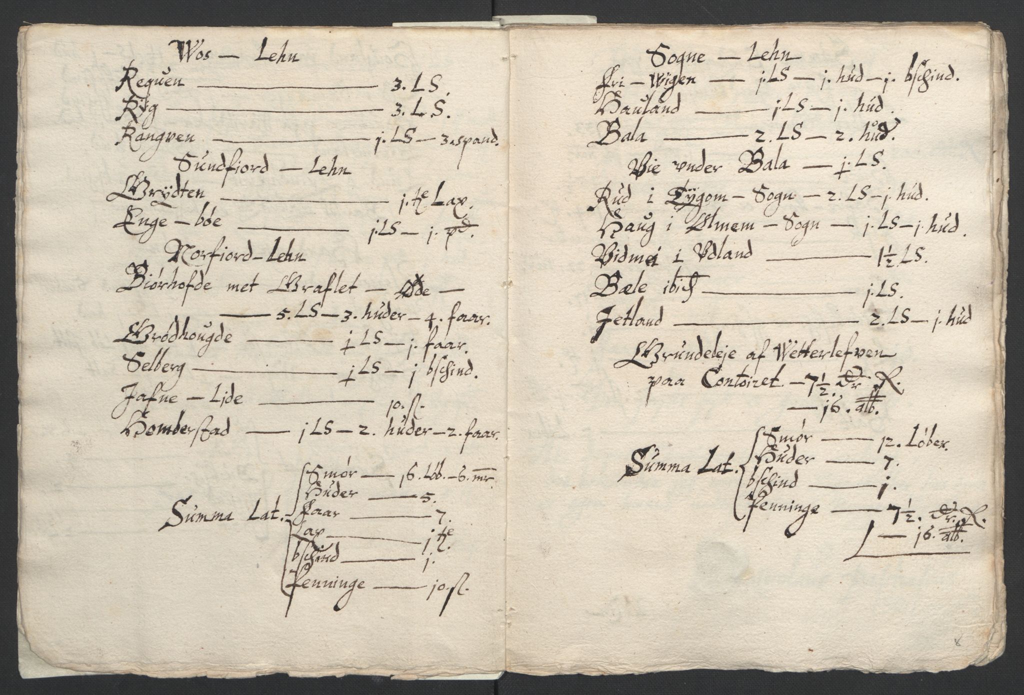 Stattholderembetet 1572-1771, AV/RA-EA-2870/Ek/L0015/0001: Jordebøker til utlikning av rosstjeneste 1624-1626: / Kirke- og prestebolsinntekter i Bergen bispedømme, 1624-1626, p. 13