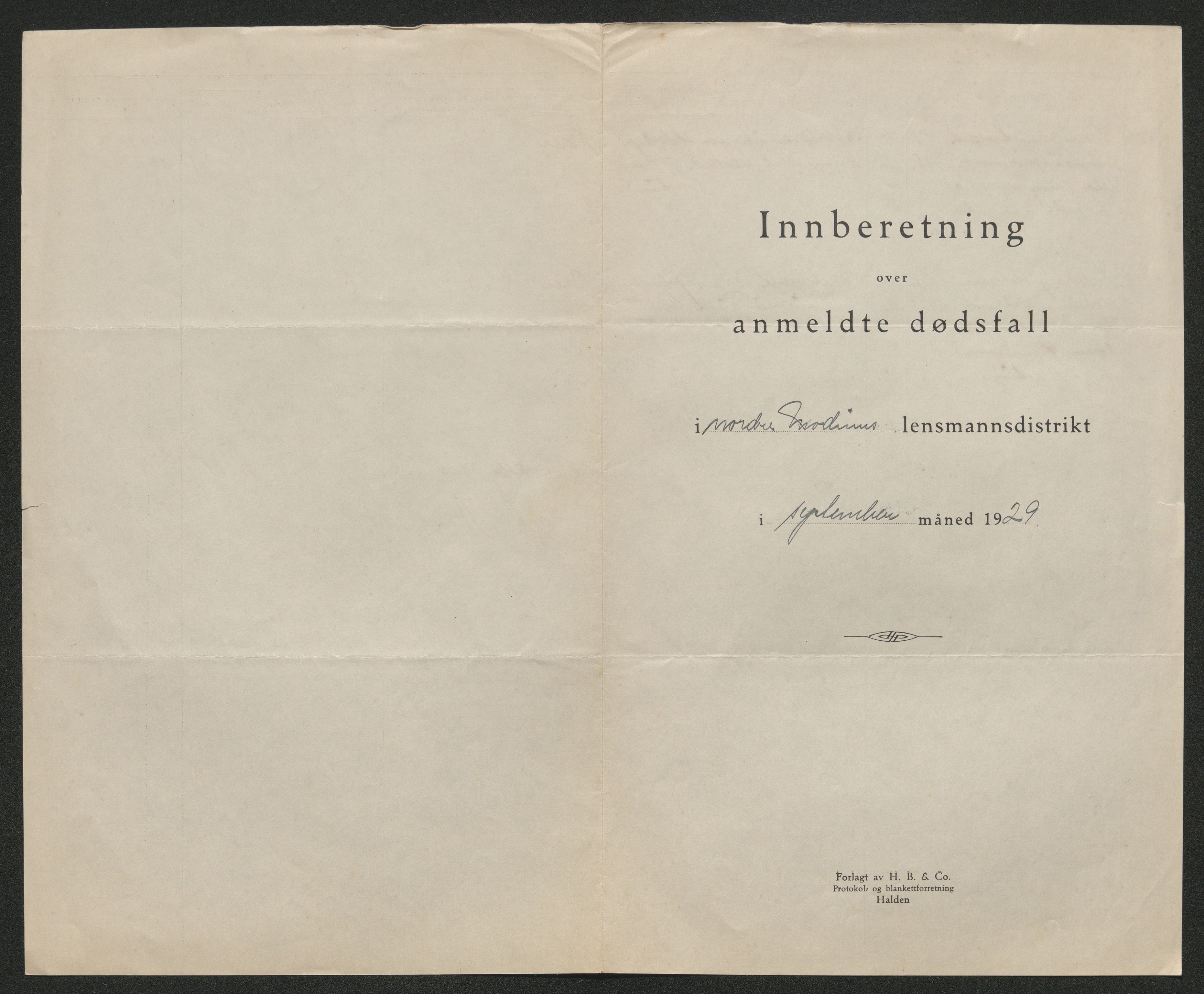 Eiker, Modum og Sigdal sorenskriveri, AV/SAKO-A-123/H/Ha/Hab/L0045: Dødsfallsmeldinger, 1928-1929, p. 1007