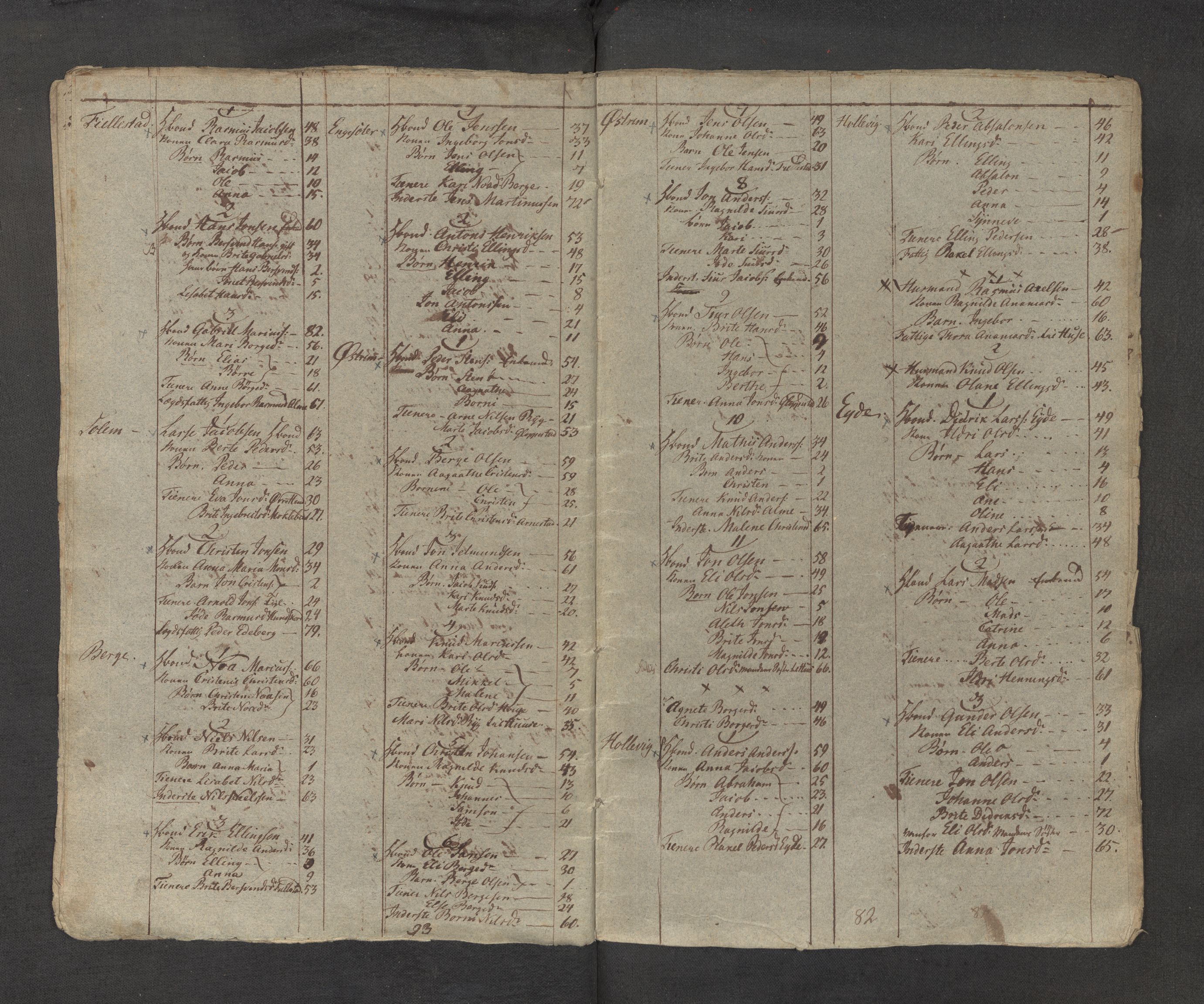 SAB, 1815 census for 1445P Gloppen parish, 1815, p. 9