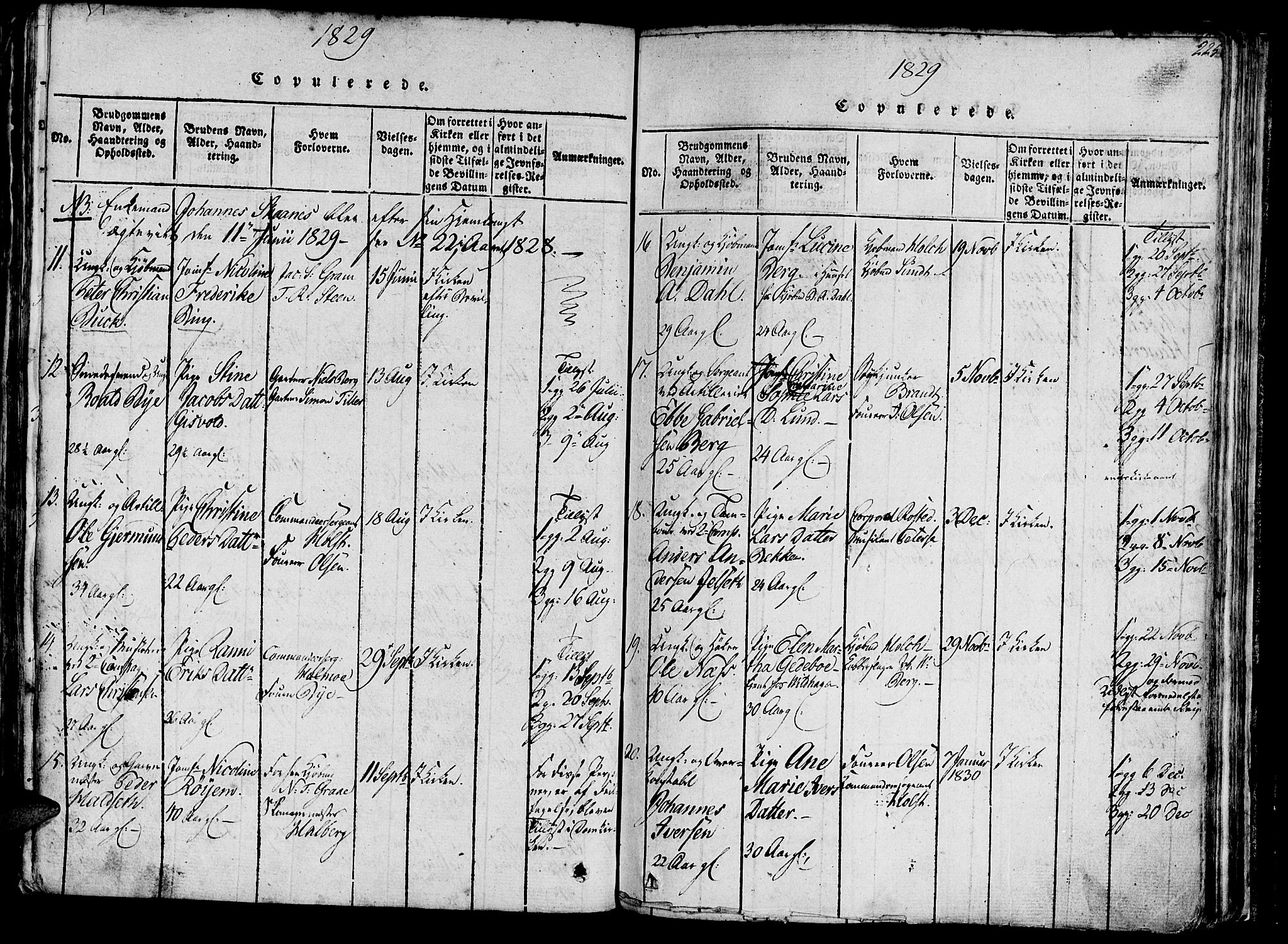 Ministerialprotokoller, klokkerbøker og fødselsregistre - Sør-Trøndelag, SAT/A-1456/602/L0135: Parish register (copy) no. 602C03, 1815-1832, p. 225