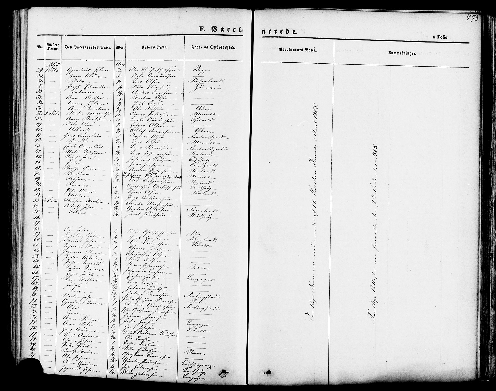 Skudenes sokneprestkontor, SAST/A -101849/H/Ha/Haa/L0006: Parish register (official) no. A 4, 1864-1881, p. 473