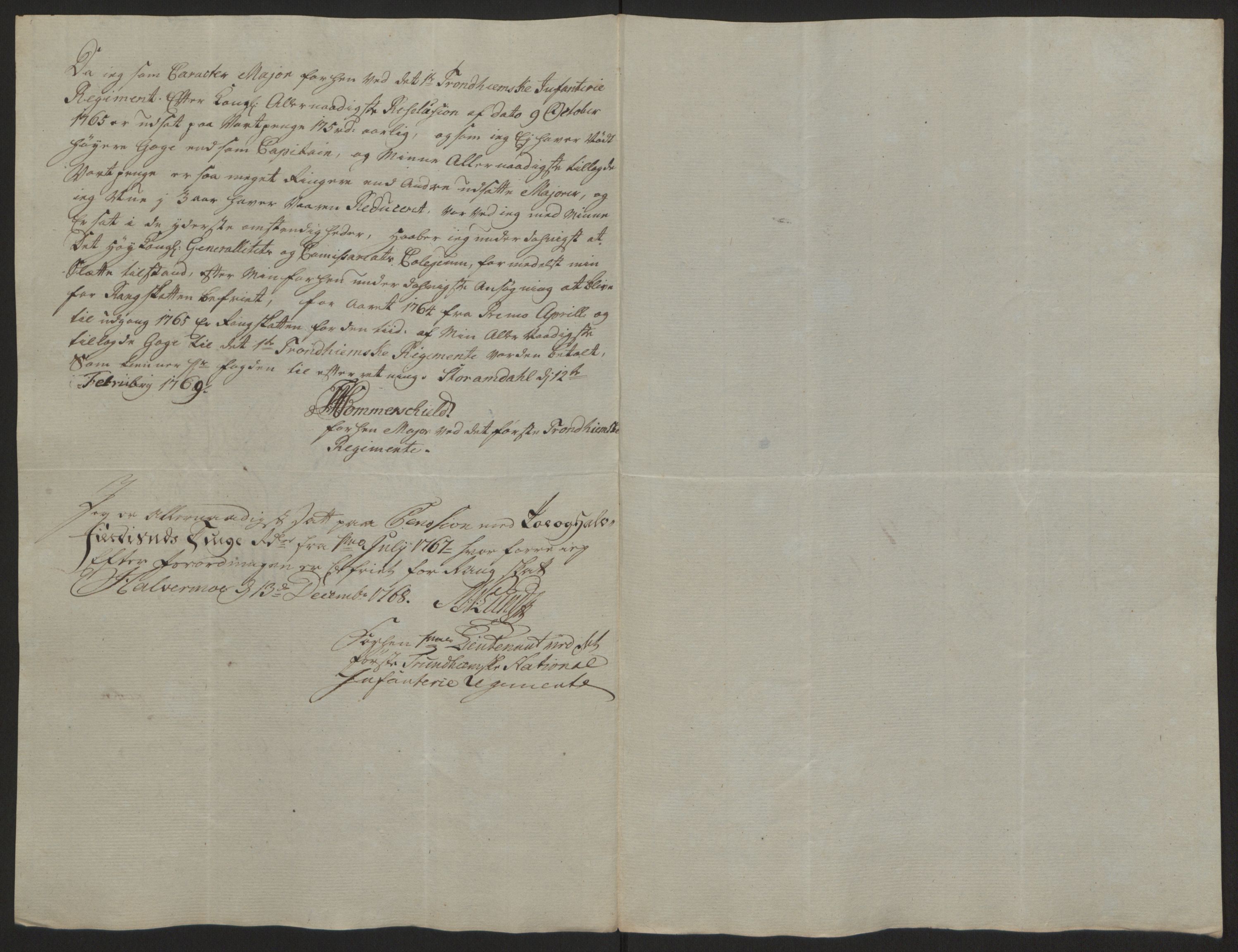 Rentekammeret inntil 1814, Reviderte regnskaper, Fogderegnskap, AV/RA-EA-4092/R64/L4502: Ekstraskatten Namdal, 1762-1772, p. 272