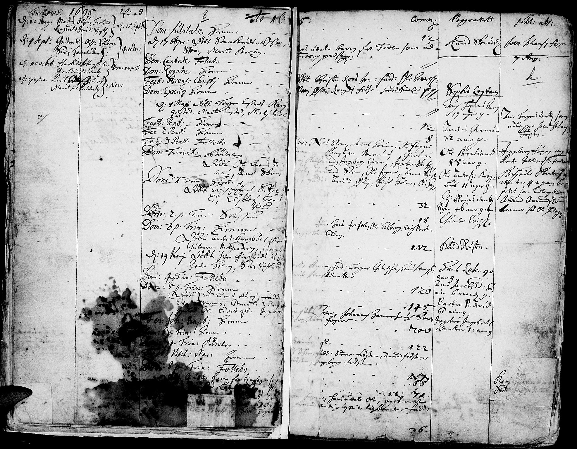 Gausdal prestekontor, SAH/PREST-090/H/Ha/Haa/L0001: Parish register (official) no. 1, 1693-1728, p. 8