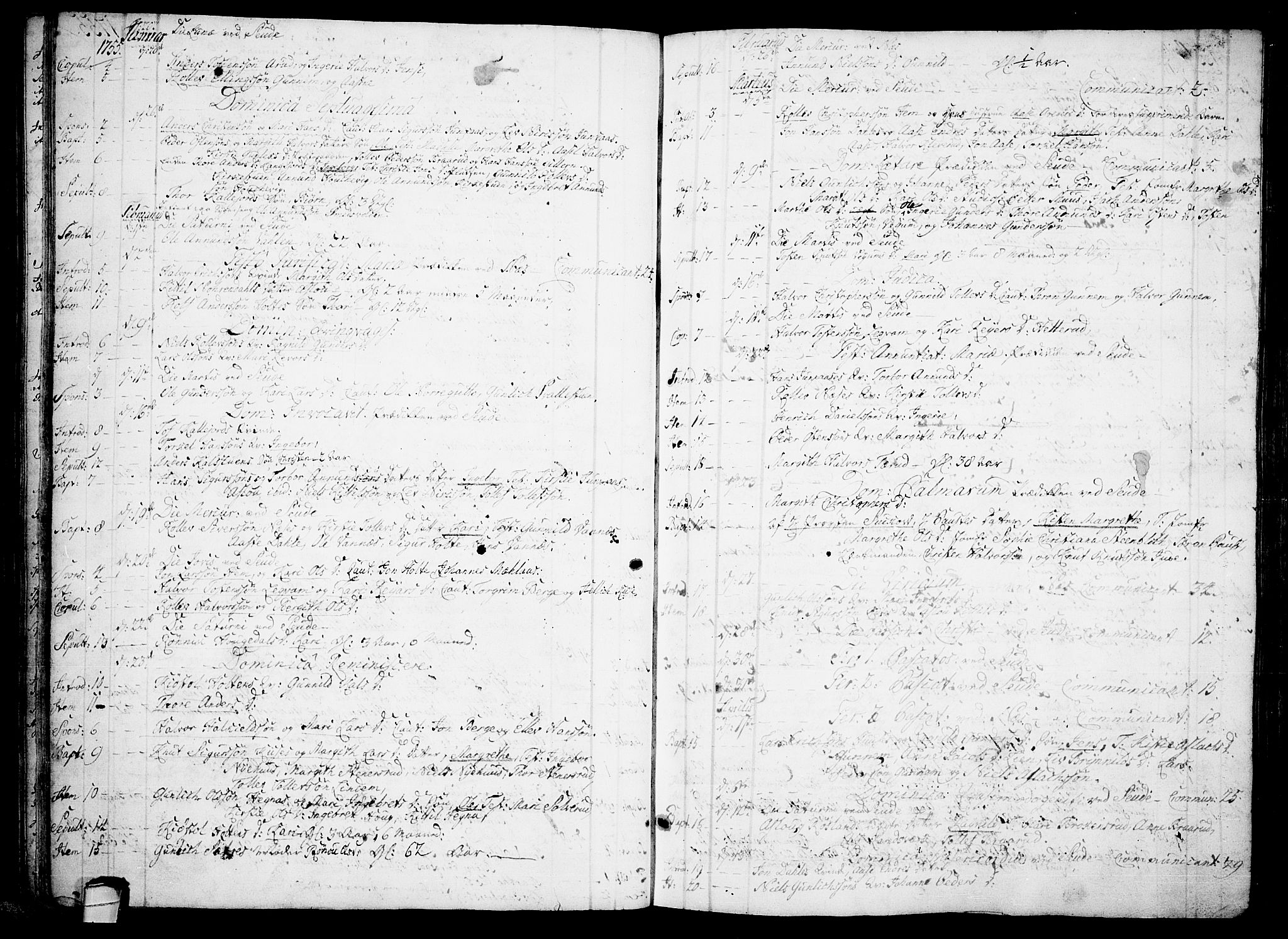 Sauherad kirkebøker, AV/SAKO-A-298/F/Fa/L0003: Parish register (official) no. I 3, 1722-1766