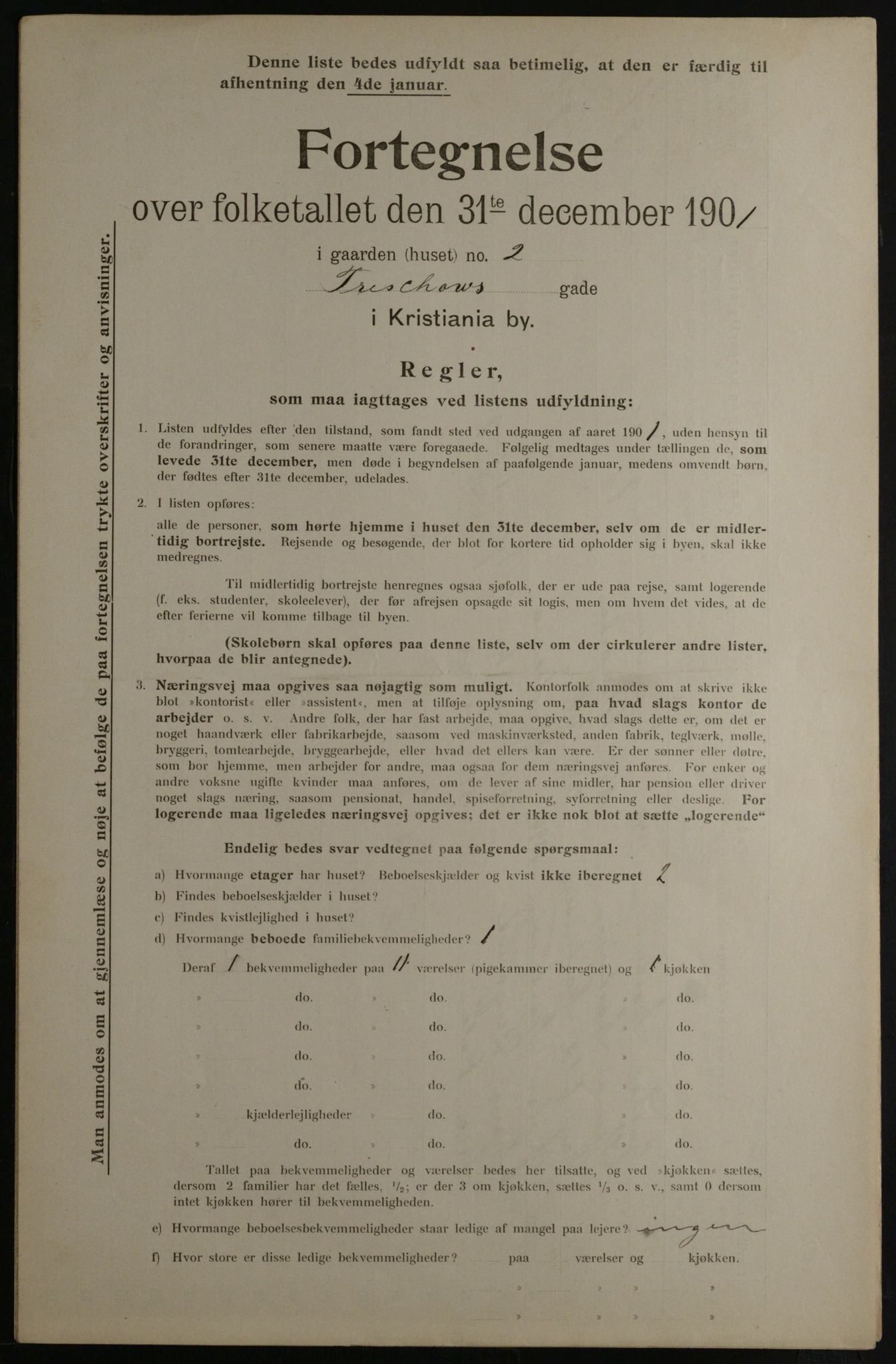 OBA, Municipal Census 1901 for Kristiania, 1901, p. 17740