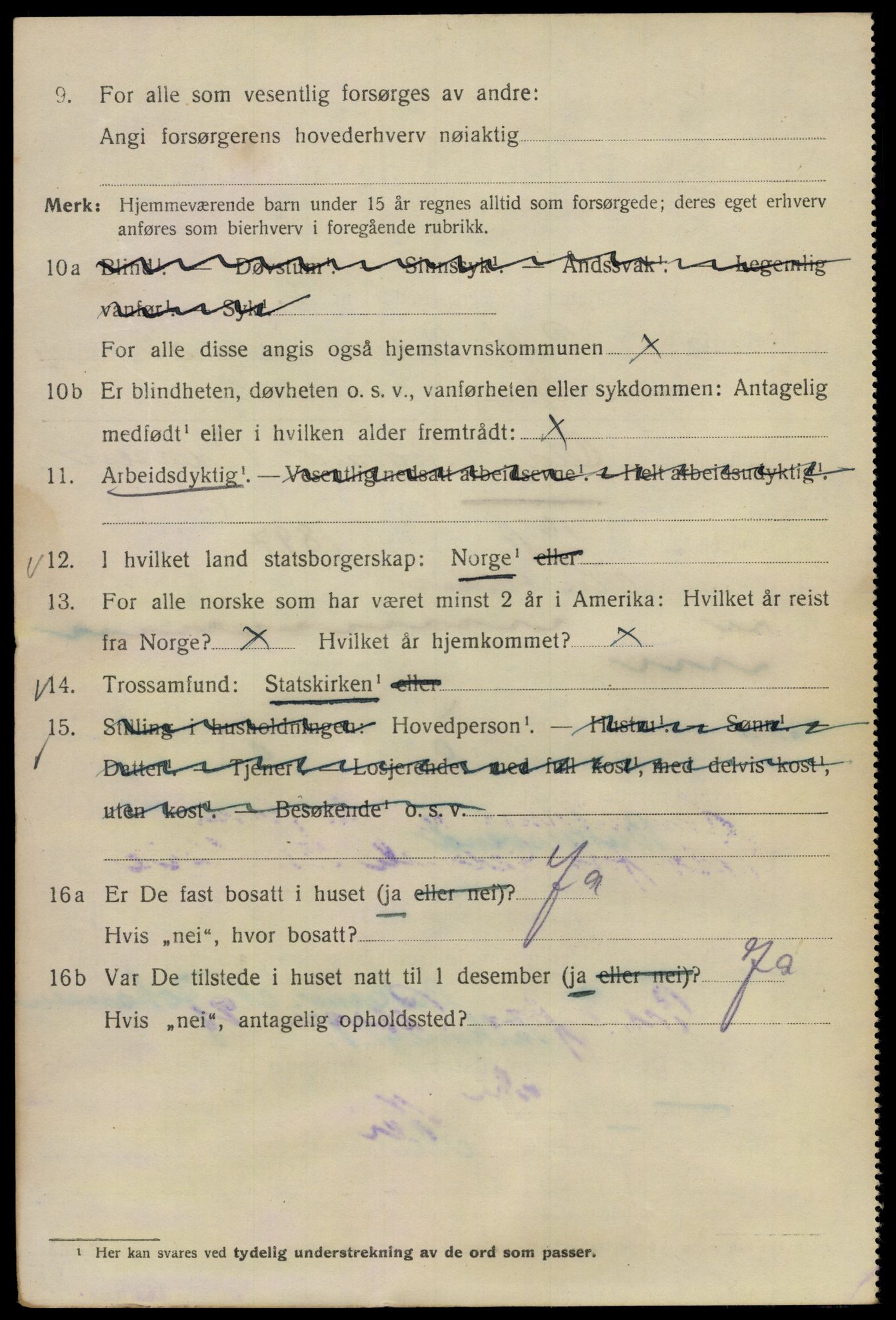 SAO, 1920 census for Kristiania, 1920, p. 460266