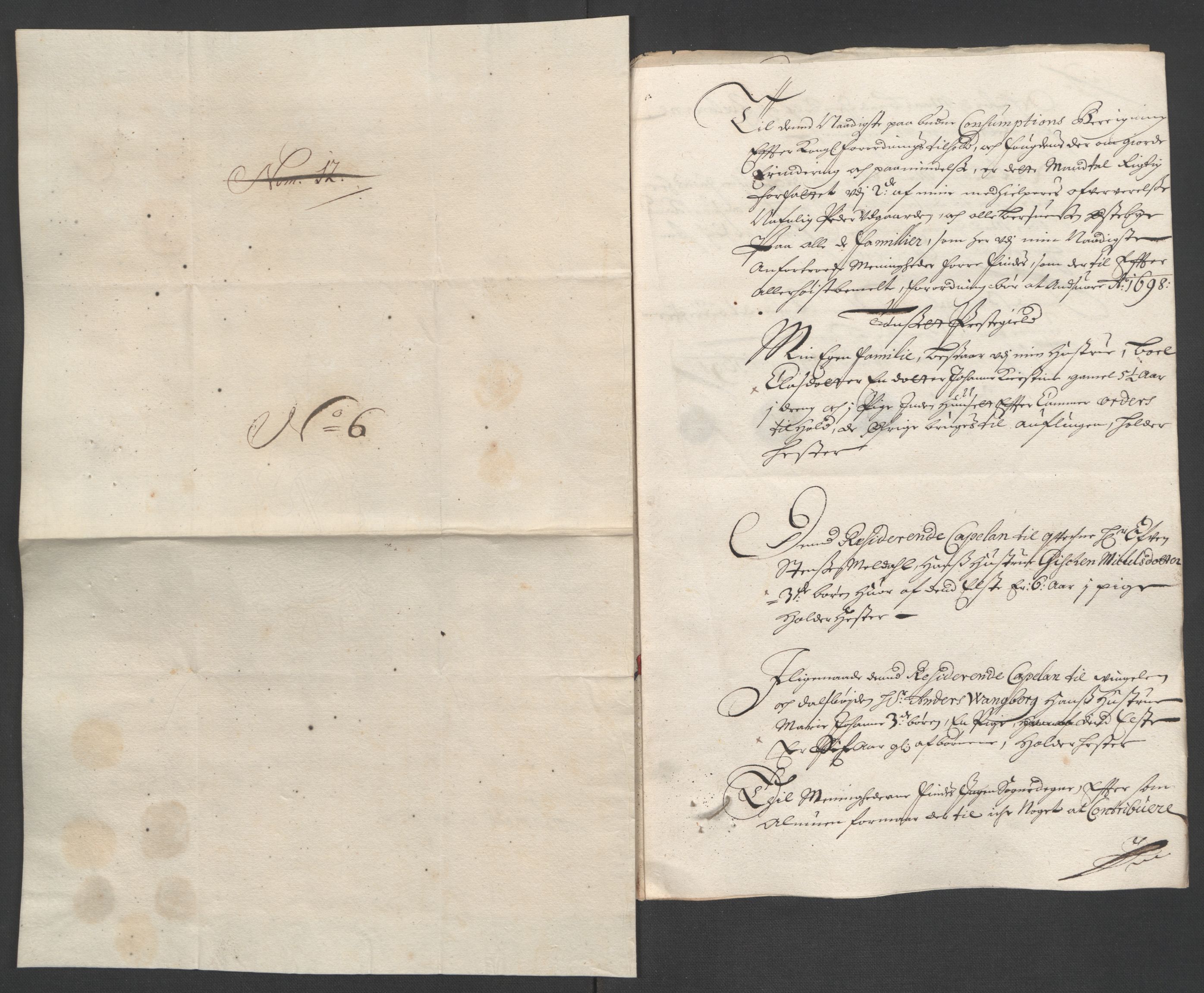 Rentekammeret inntil 1814, Reviderte regnskaper, Fogderegnskap, AV/RA-EA-4092/R13/L0836: Fogderegnskap Solør, Odal og Østerdal, 1698, p. 187