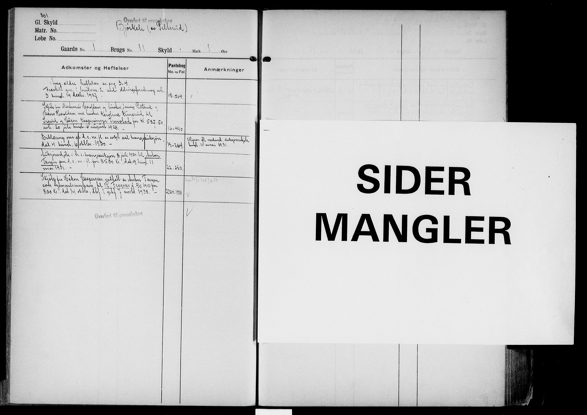 Eiker, Modum og Sigdal sorenskriveri, AV/SAKO-A-123/G/Gb/Gbg/L0001: Mortgage register no. VII 1, p. 801-802