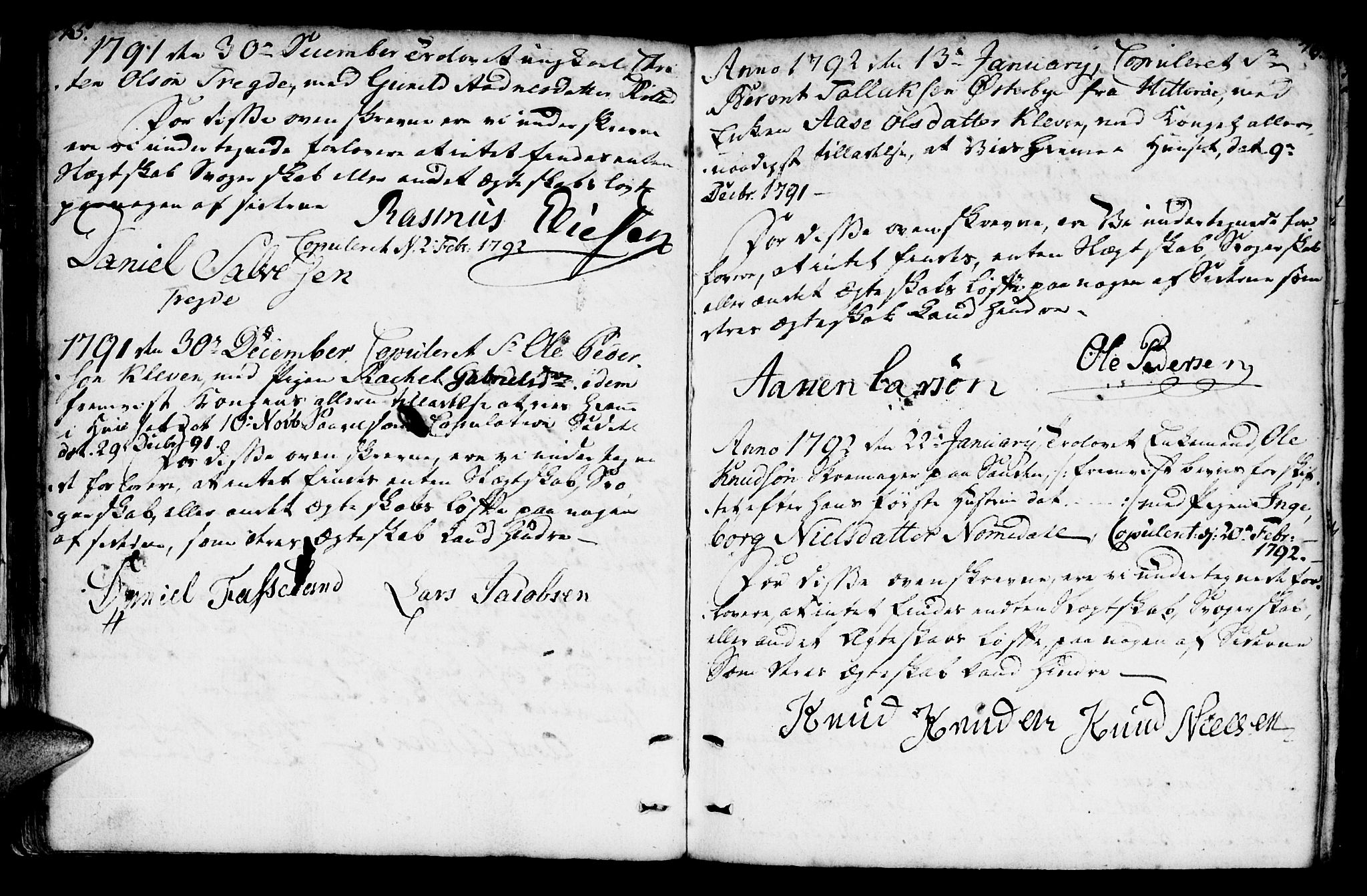 Mandal sokneprestkontor, AV/SAK-1111-0030/F/Fa/Faa/L0007: Parish register (official) no. A 7, 1783-1818, p. 75-76