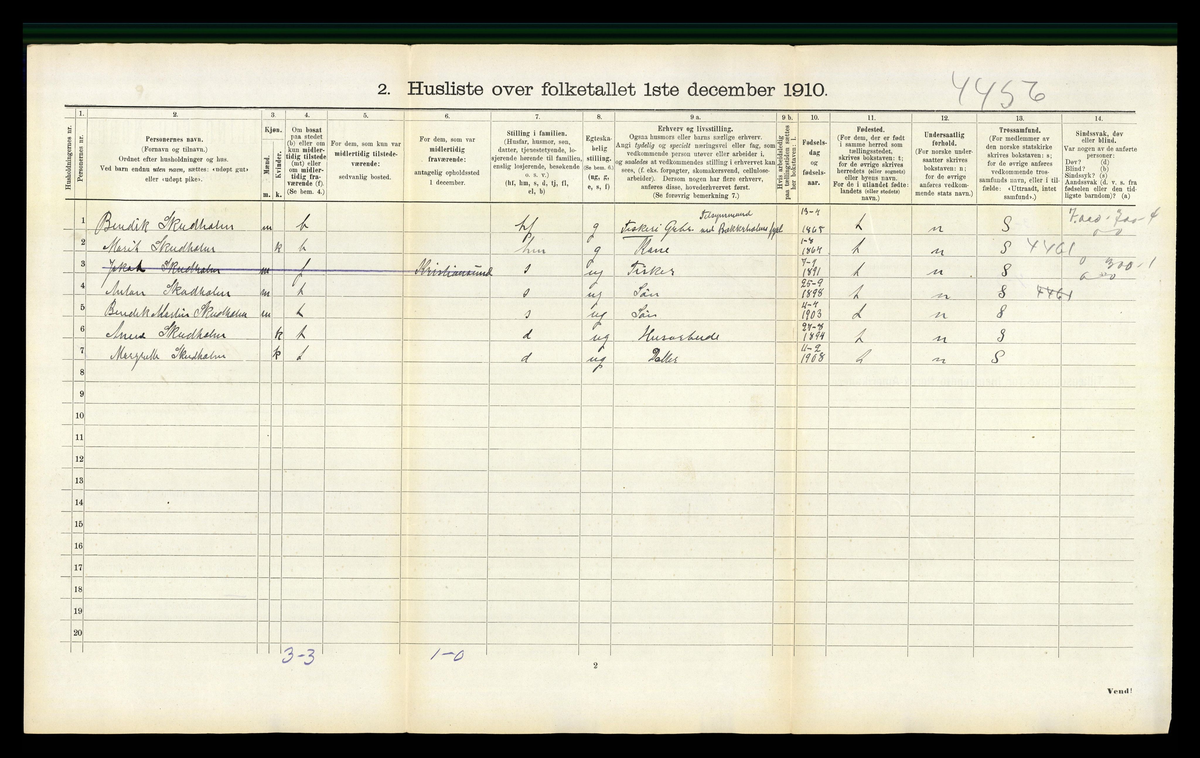 RA, 1910 census for Bud, 1910, p. 634