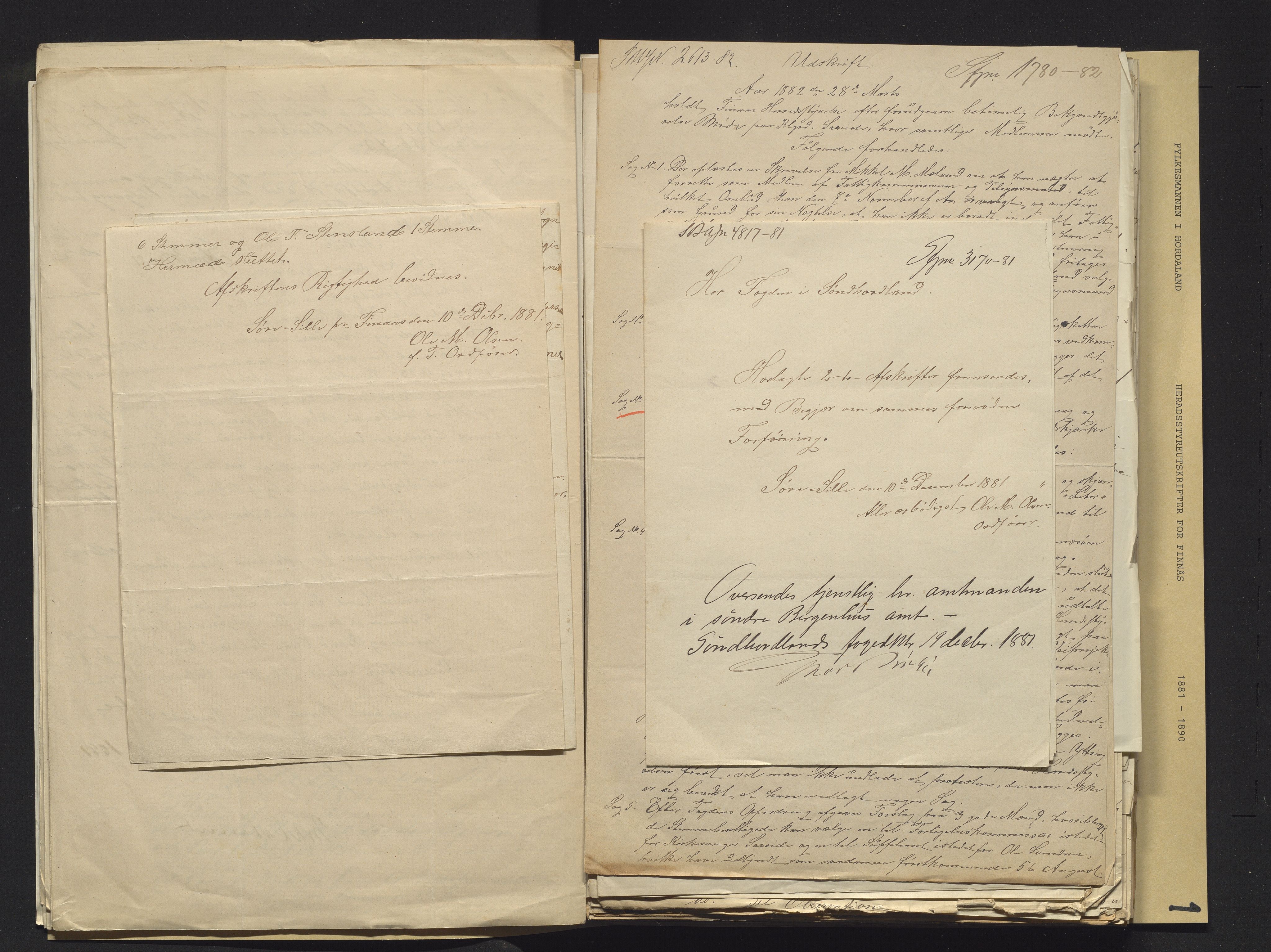 Fylkesmannen i Hordaland , AV/SAB-A-3601/1/03/03D/L0024: Heradsstyreutskrifter, 1881-1925, p. 29