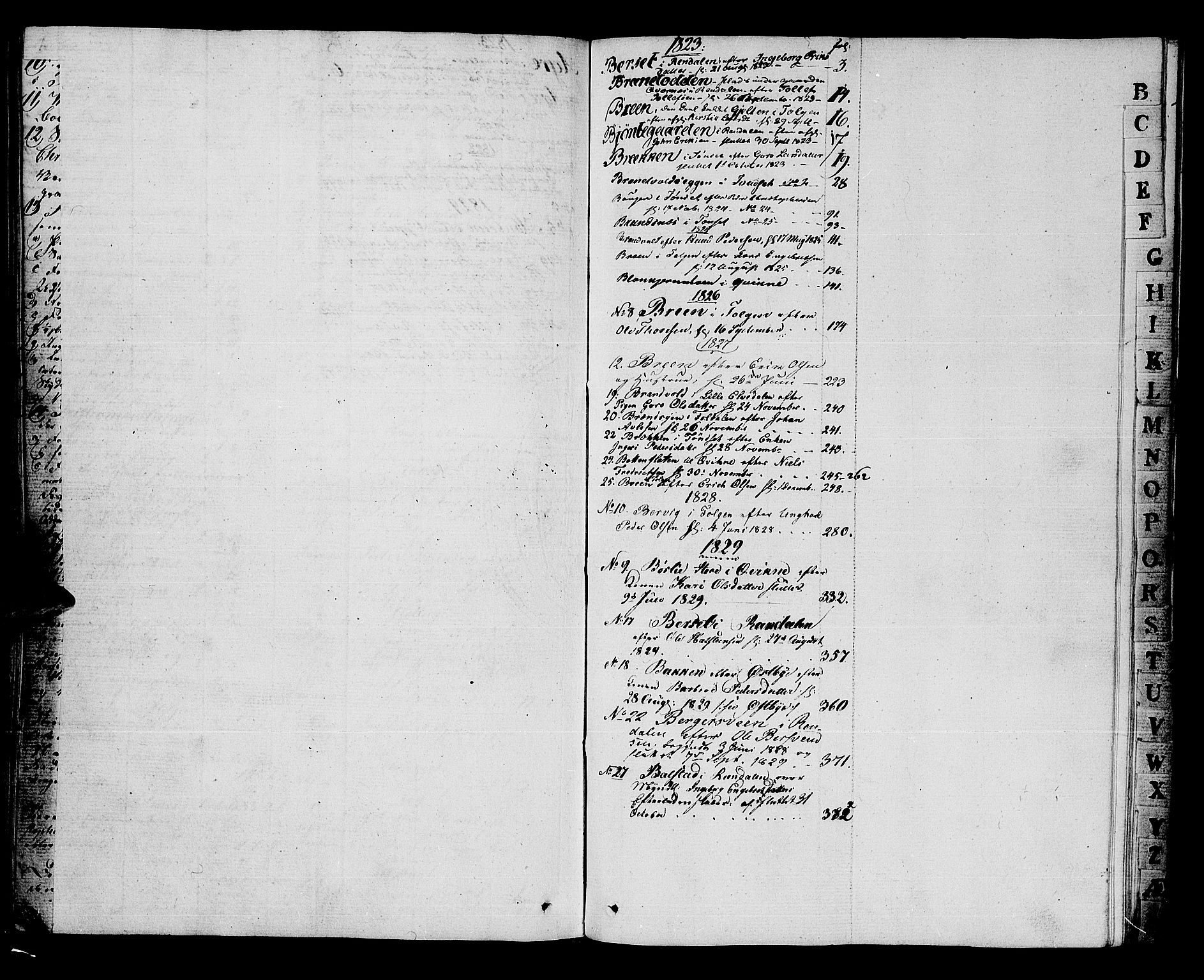 Østerdalen sorenskriveri, AV/SAH-TING-032/J/Ja/L0014: Skifteprotokoll - Nord-Østerdal, 1823-1830, p. 406b-407a