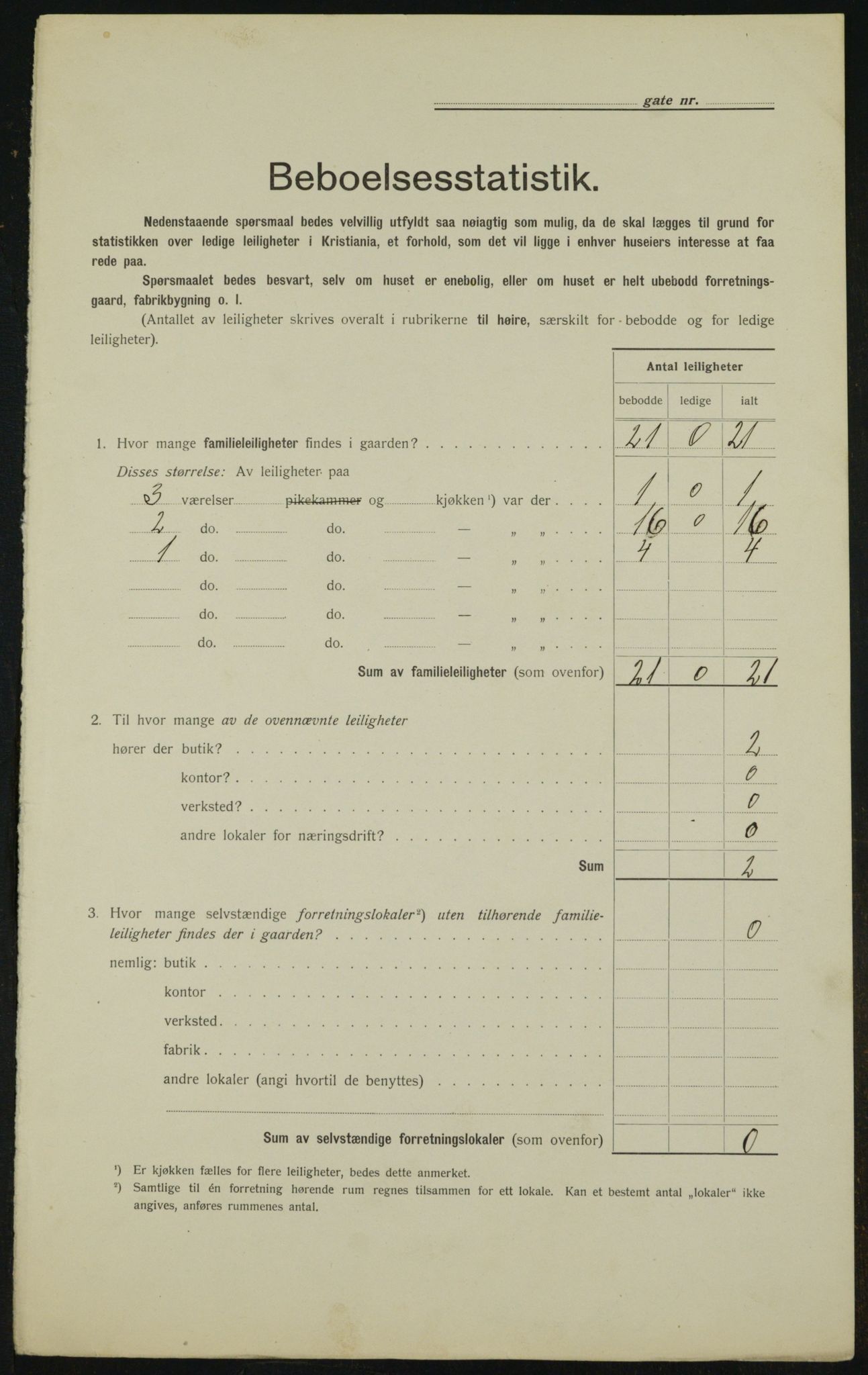 OBA, Municipal Census 1912 for Kristiania, 1912, p. 66098
