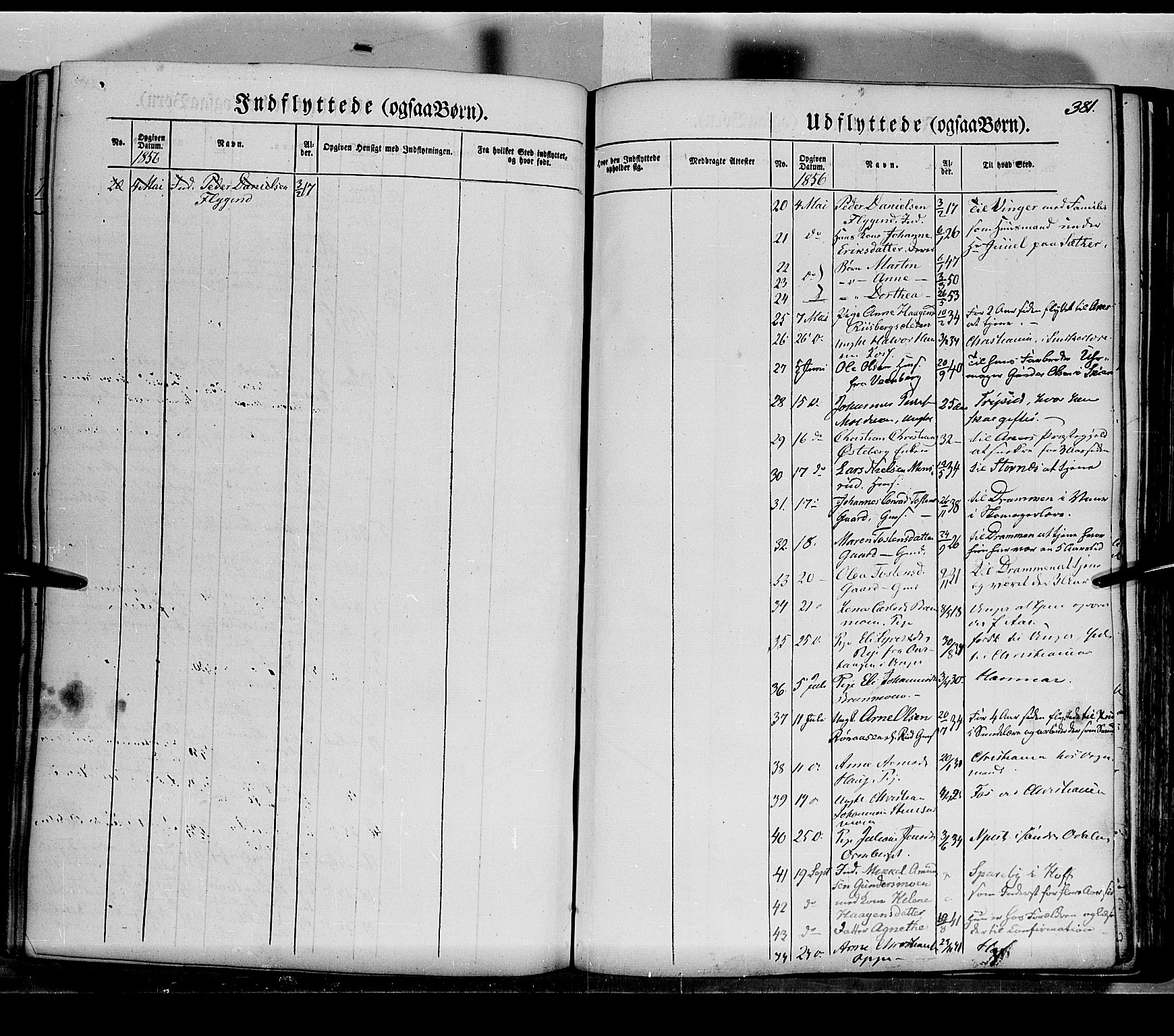 Grue prestekontor, AV/SAH-PREST-036/H/Ha/Haa/L0008: Parish register (official) no. 8, 1847-1858, p. 381