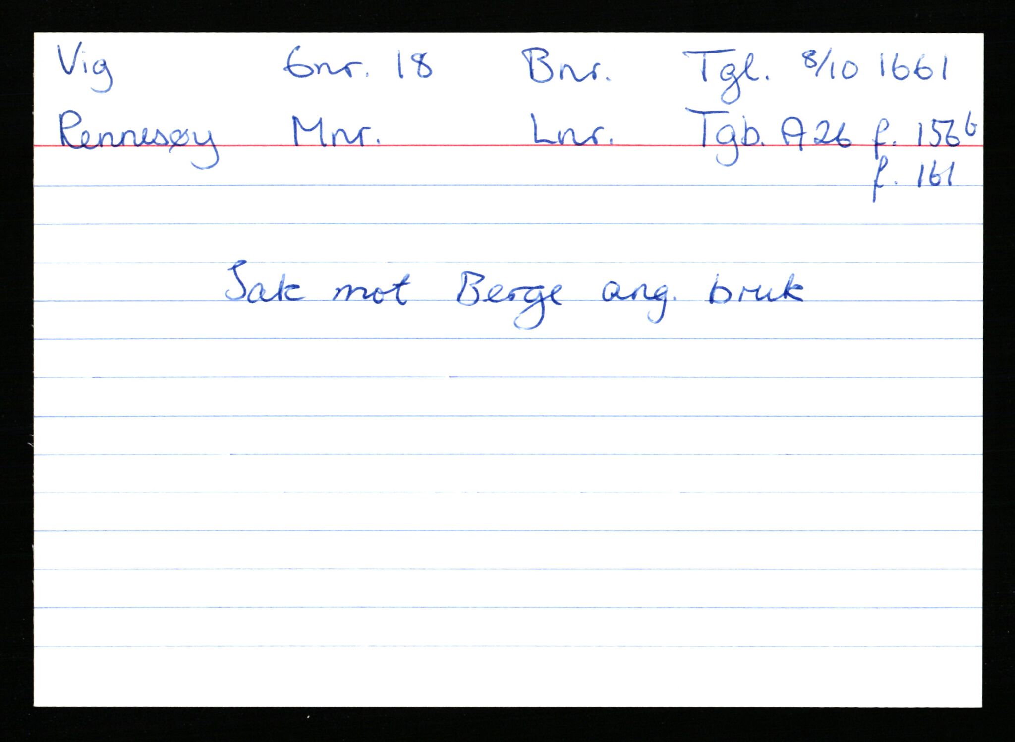 Statsarkivet i Stavanger, AV/SAST-A-101971/03/Y/Ym/L0066: Åstedskort sortert etter gårdsnavn: Veshovde - Vik, 1600-1950, p. 407