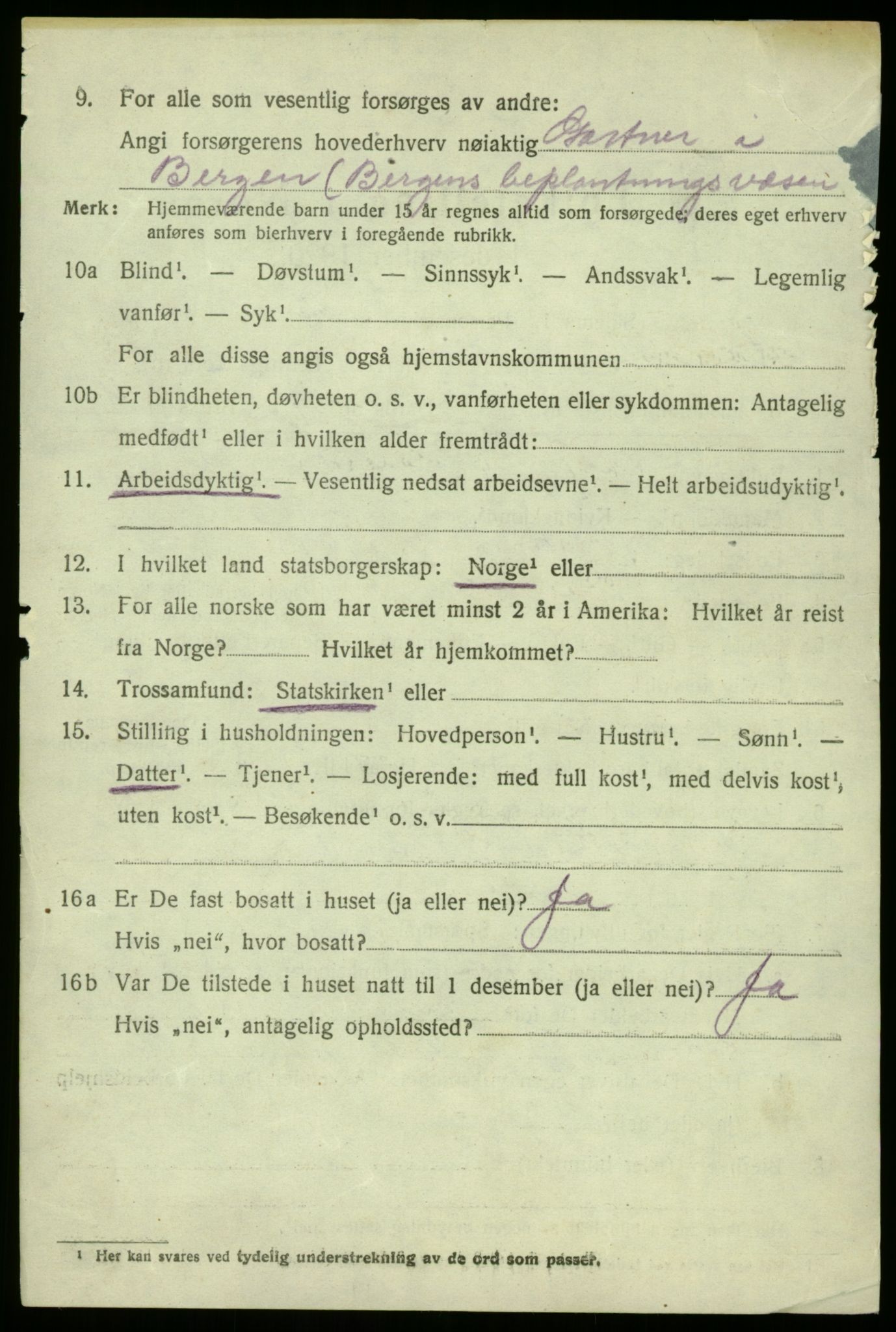 SAB, 1920 census for Manger, 1920, p. 2220