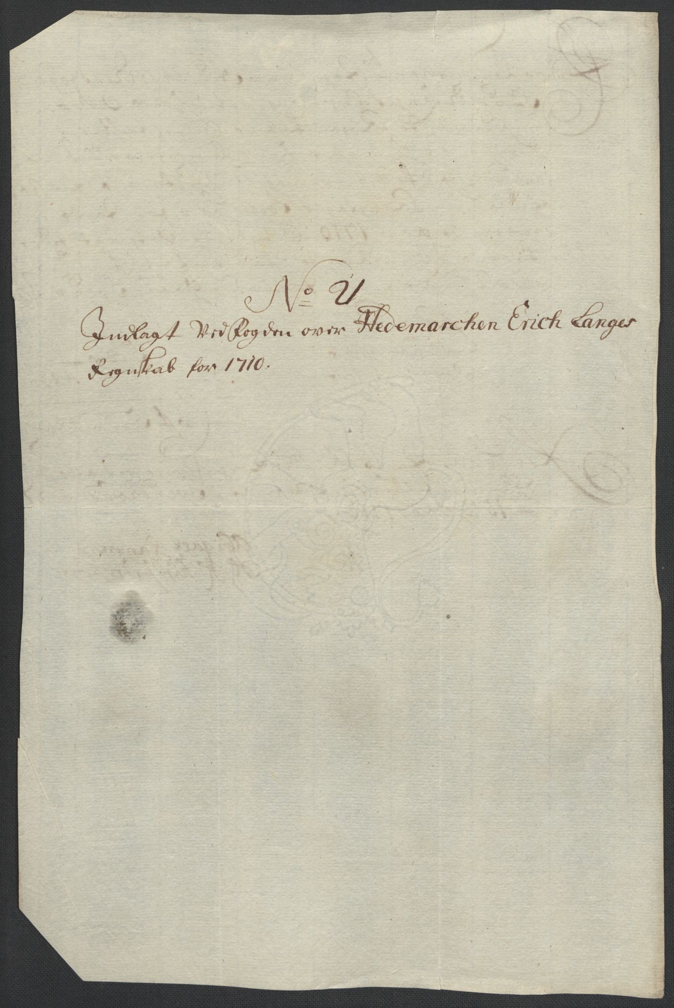 Rentekammeret inntil 1814, Reviderte regnskaper, Fogderegnskap, AV/RA-EA-4092/R16/L1046: Fogderegnskap Hedmark, 1710, p. 310