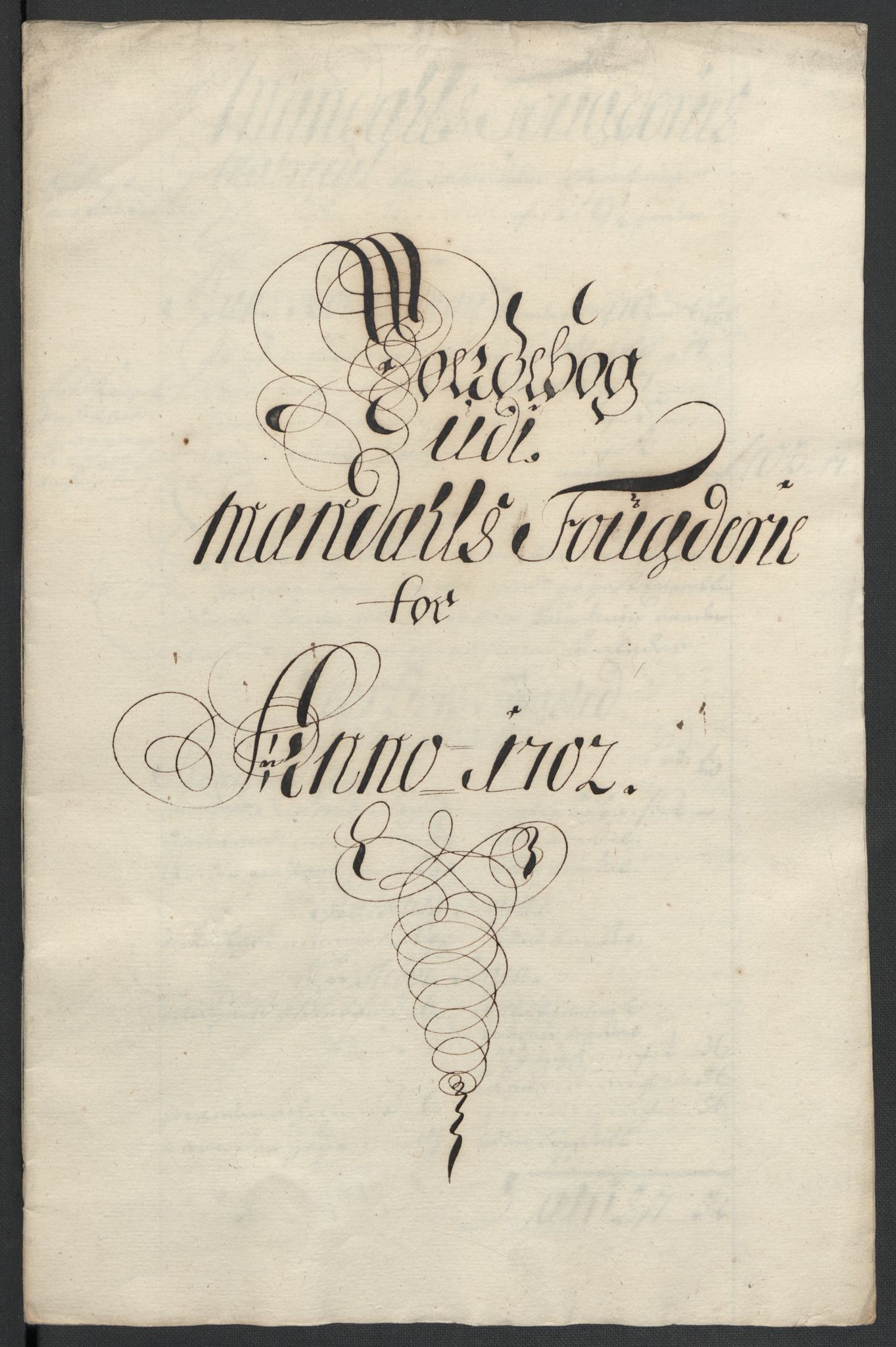 Rentekammeret inntil 1814, Reviderte regnskaper, Fogderegnskap, RA/EA-4092/R43/L2549: Fogderegnskap Lista og Mandal, 1701-1702, p. 260