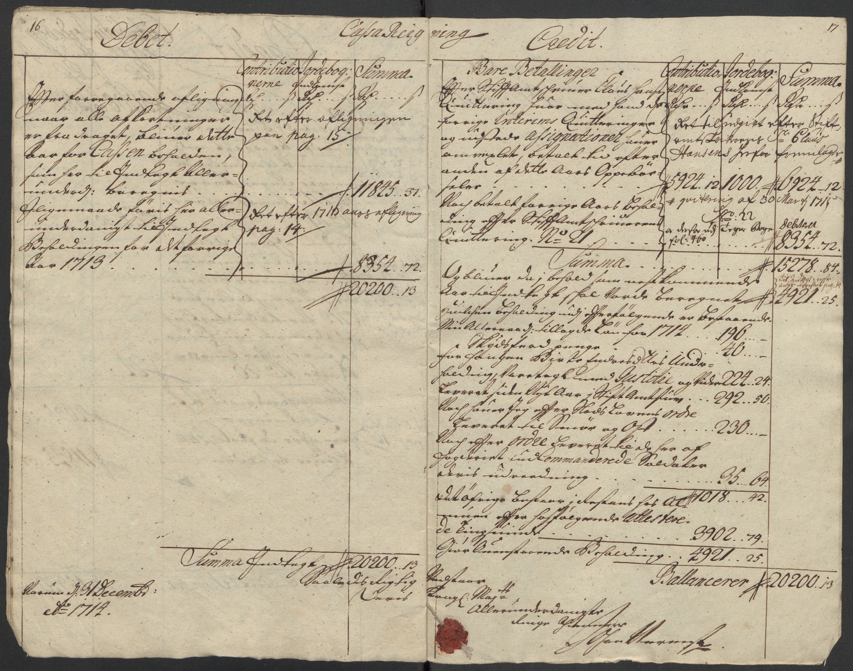 Rentekammeret inntil 1814, Reviderte regnskaper, Fogderegnskap, AV/RA-EA-4092/R18/L1312: Fogderegnskap Hadeland, Toten og Valdres, 1714, p. 11