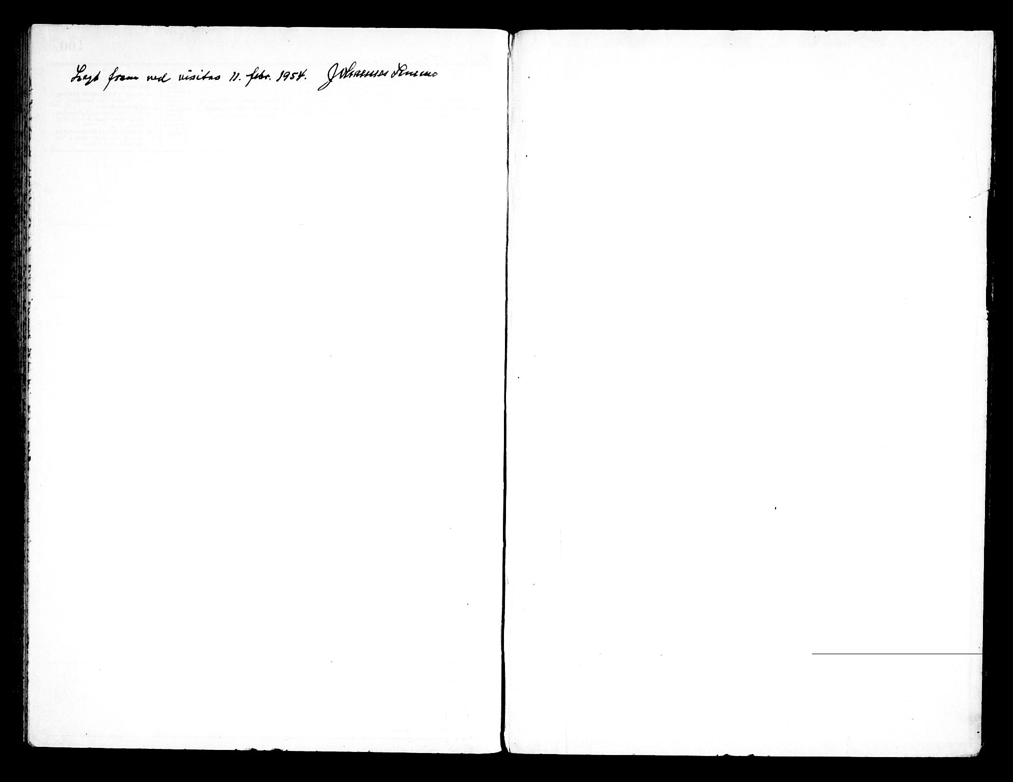 Moss prestekontor Kirkebøker, SAO/A-2003/H/Ha/L0006: Banns register no. 6, 1952-1958