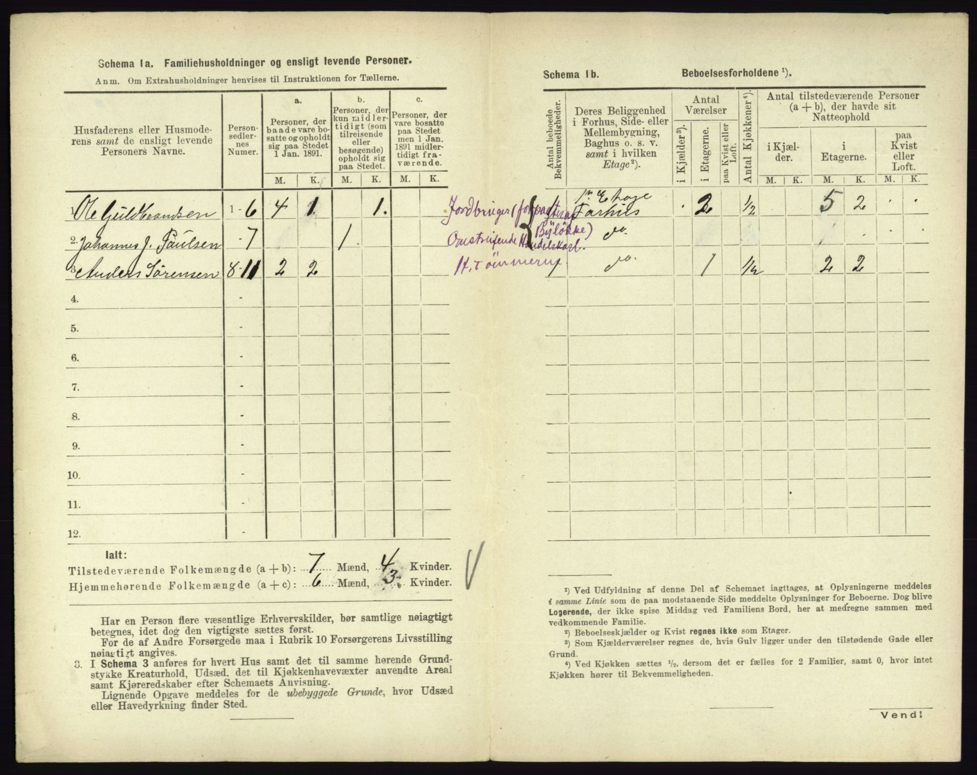 RA, 1891 census for 0705 Tønsberg, 1891, p. 1041