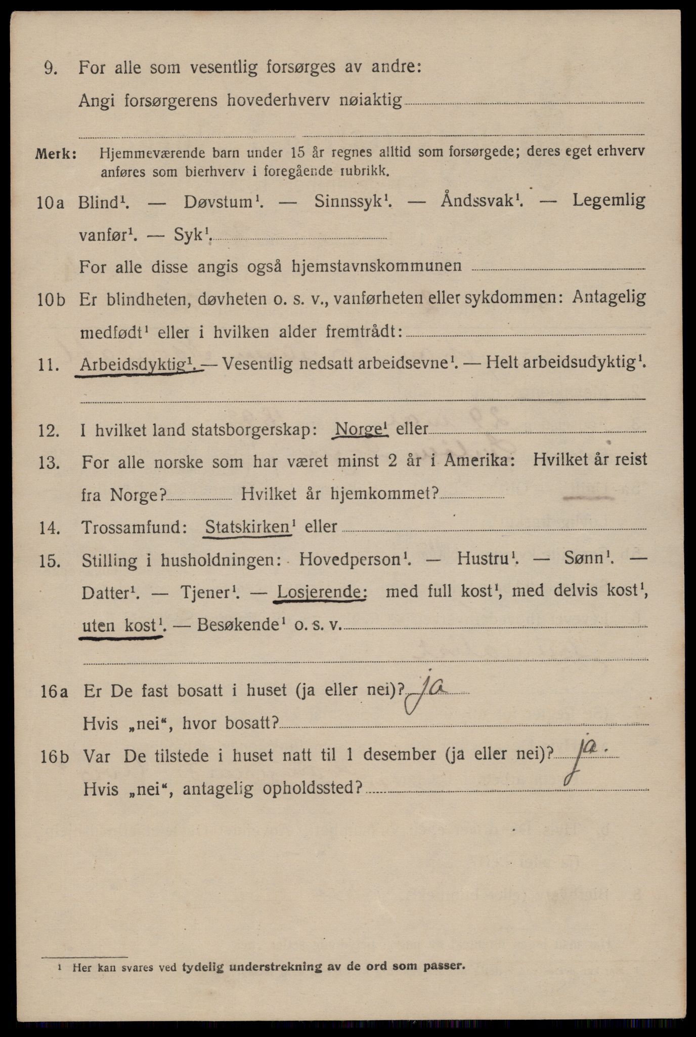 SAST, 1920 census for Haugesund, 1920, p. 15242