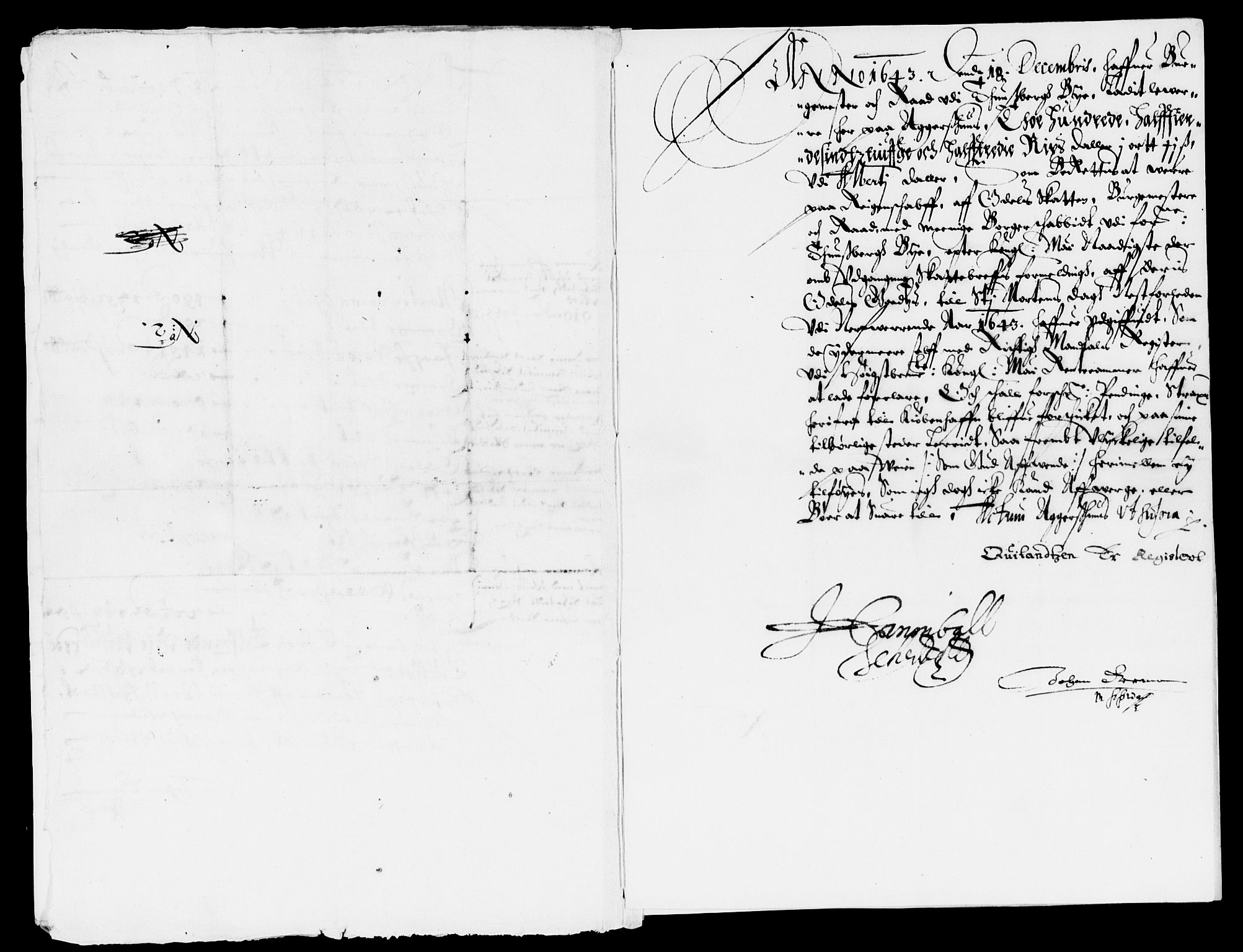 Rentekammeret inntil 1814, Reviderte regnskaper, Lensregnskaper, AV/RA-EA-5023/R/Rb/Rbo/L0024: Tønsberg len, 1642-1644