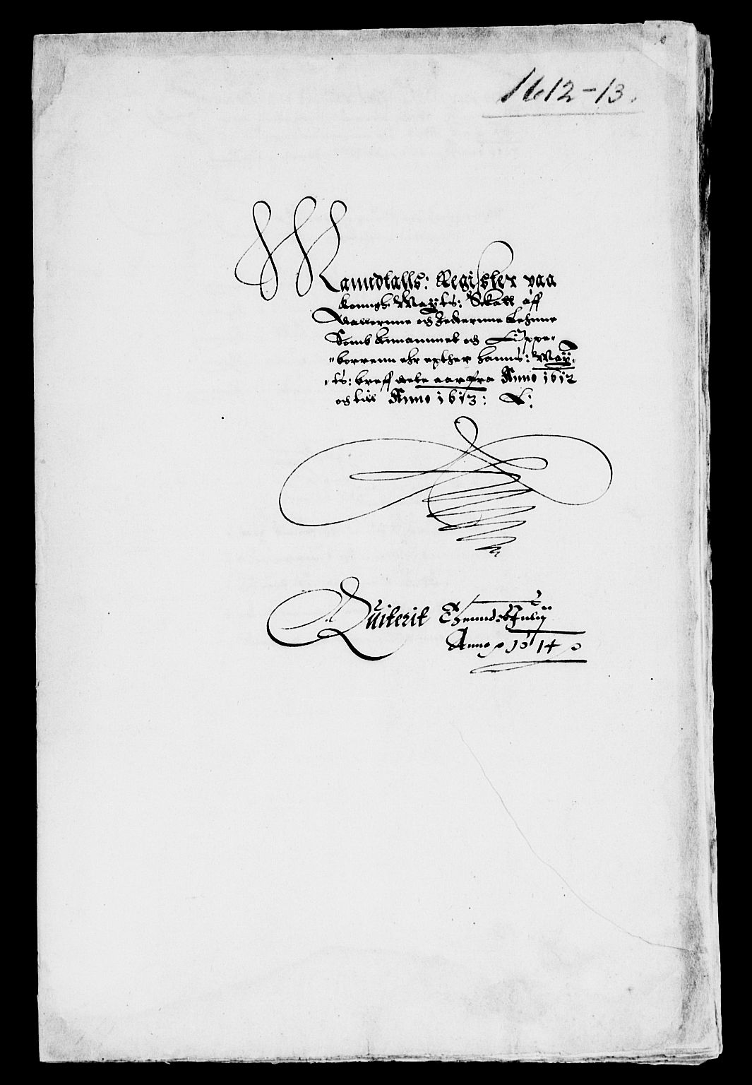 Rentekammeret inntil 1814, Reviderte regnskaper, Lensregnskaper, AV/RA-EA-5023/R/Rb/Rbs/L0004: Stavanger len, 1611-1615