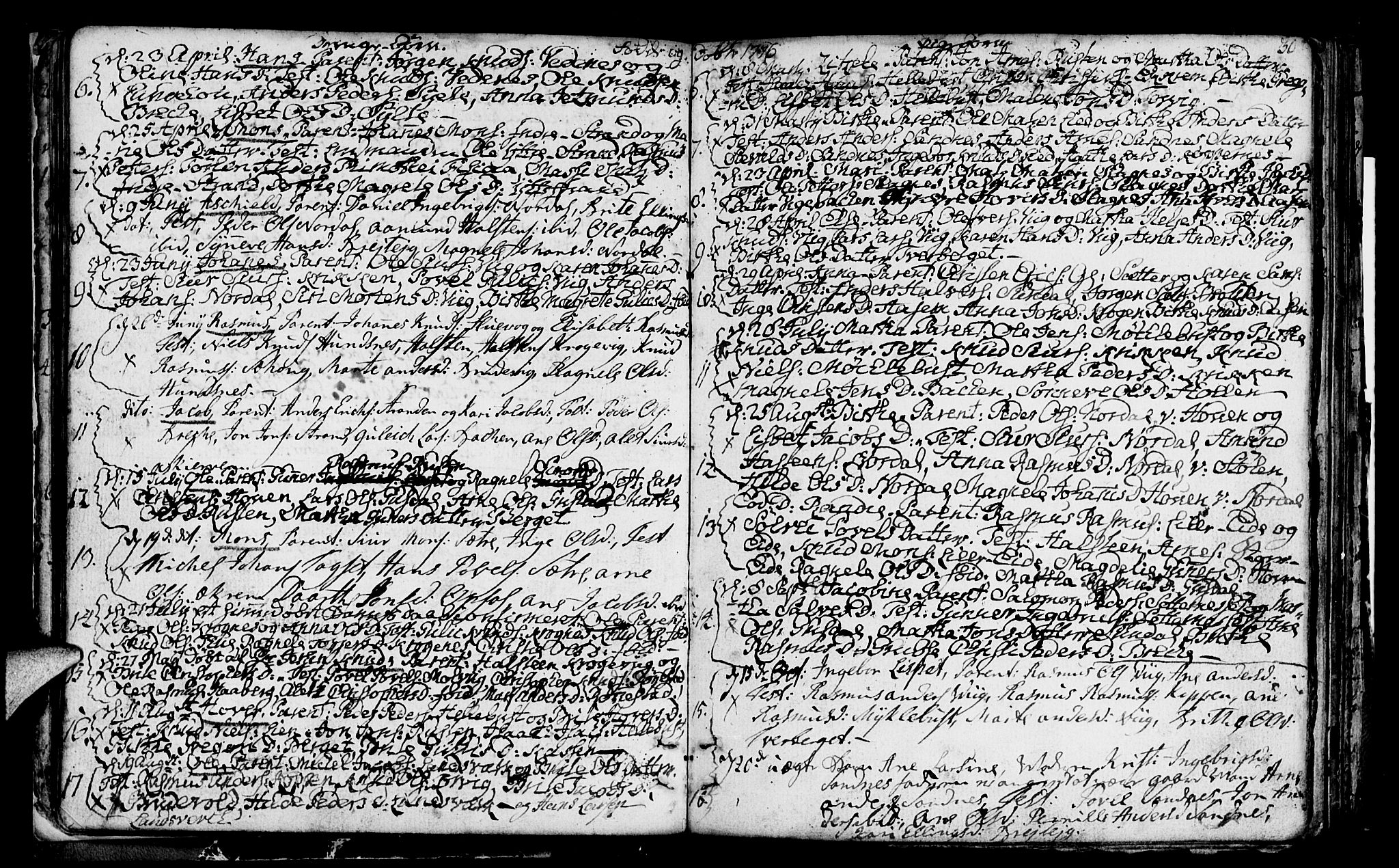Ministerialprotokoller, klokkerbøker og fødselsregistre - Møre og Romsdal, SAT/A-1454/501/L0002: Parish register (official) no. 501A02, 1760-1816, p. 30