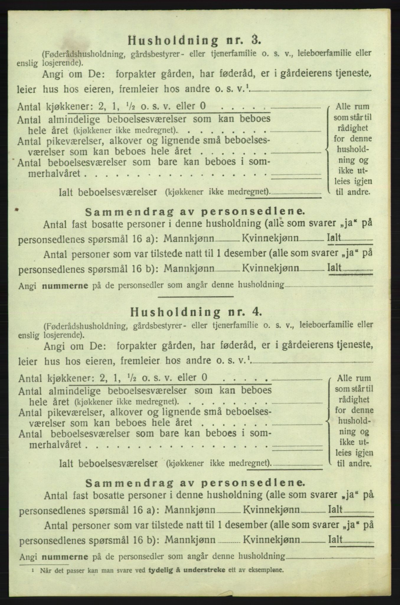 SAB, 1920 census for Kvinnherad, 1920, p. 1789