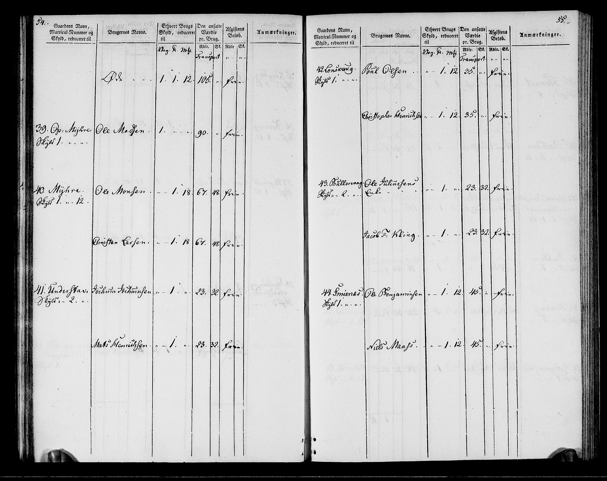 Rentekammeret inntil 1814, Realistisk ordnet avdeling, AV/RA-EA-4070/N/Ne/Nea/L0164: Vesterålen, Andenes og Lofoten fogderi. Oppebørselsregister, 1803, p. 30