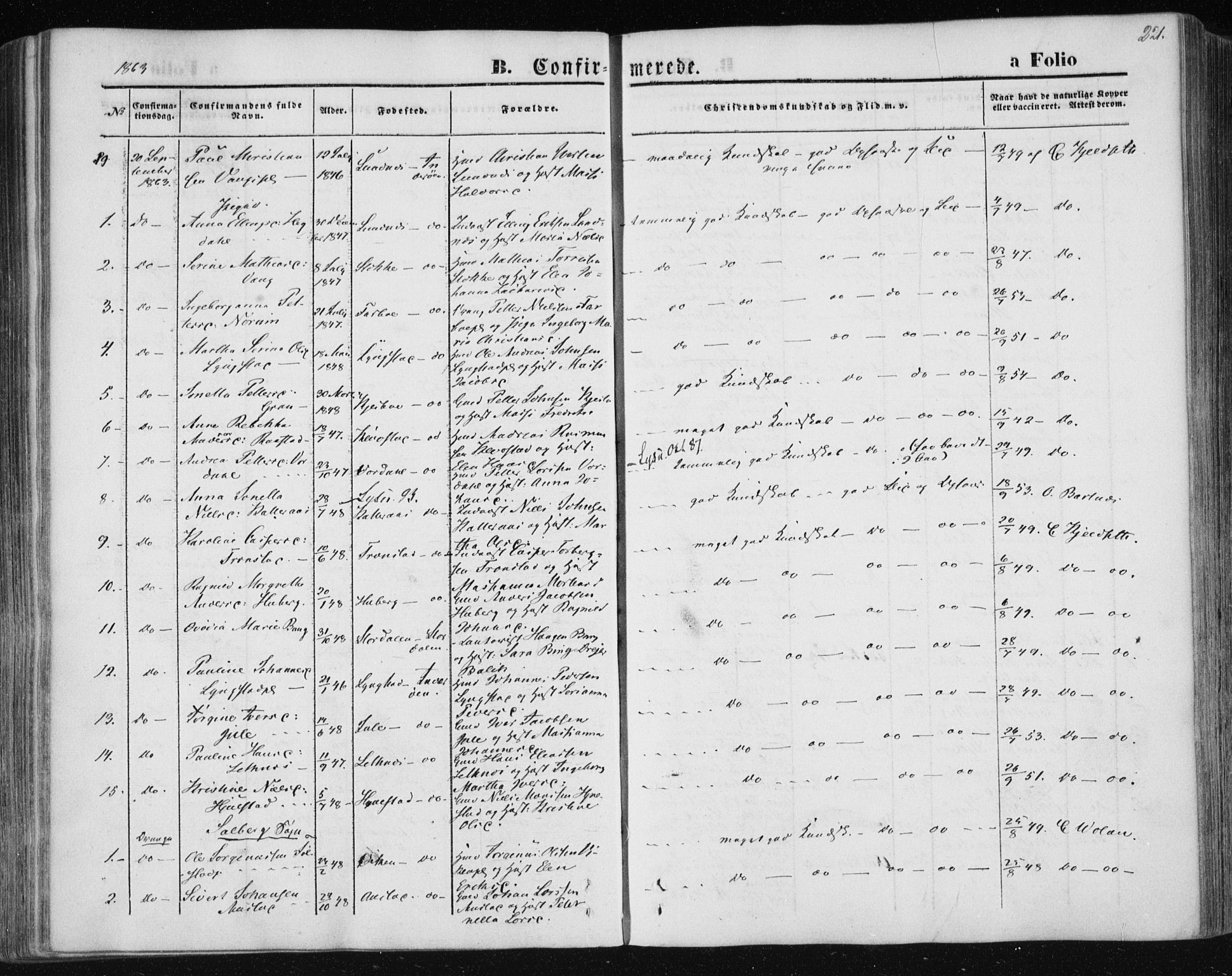 Ministerialprotokoller, klokkerbøker og fødselsregistre - Nord-Trøndelag, SAT/A-1458/730/L0283: Parish register (official) no. 730A08, 1855-1865, p. 221