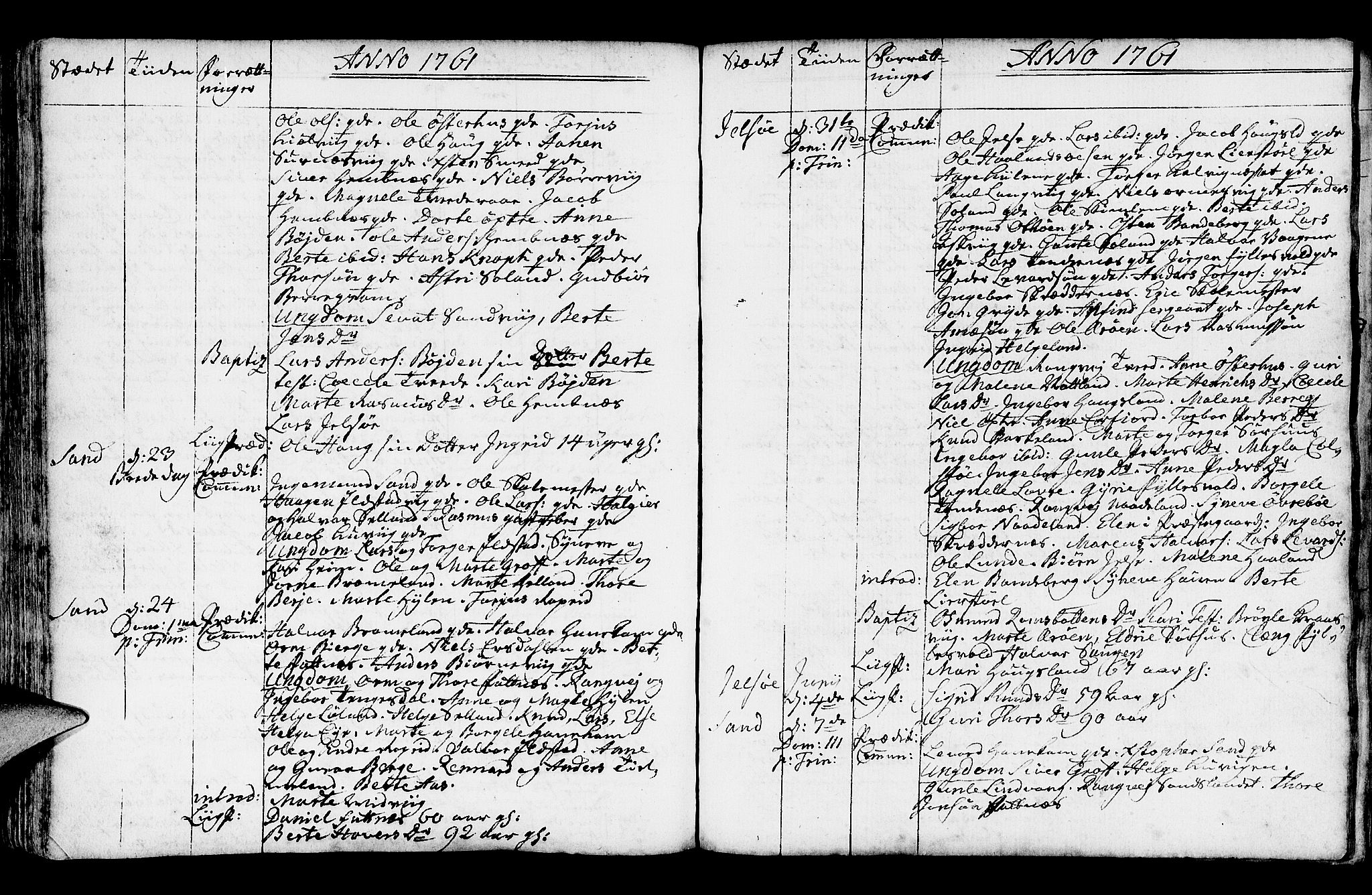 Jelsa sokneprestkontor, AV/SAST-A-101842/01/IV: Parish register (official) no. A 2, 1753-1767