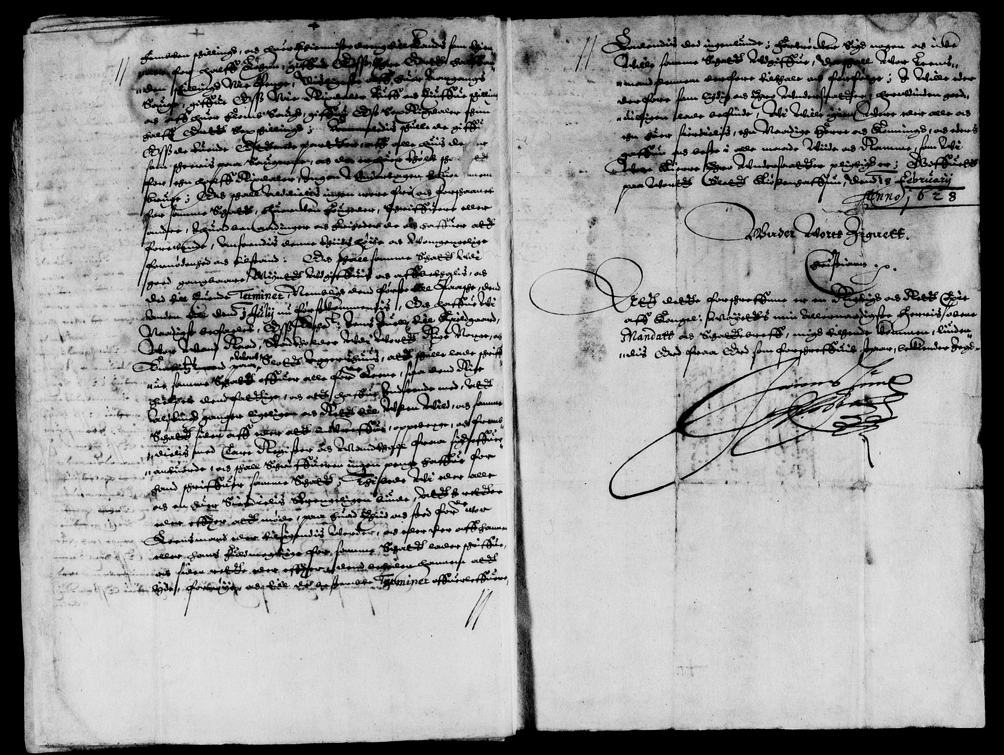 Rentekammeret inntil 1814, Reviderte regnskaper, Lensregnskaper, AV/RA-EA-5023/R/Rb/Rbo/L0009: Tønsberg len, 1627-1629