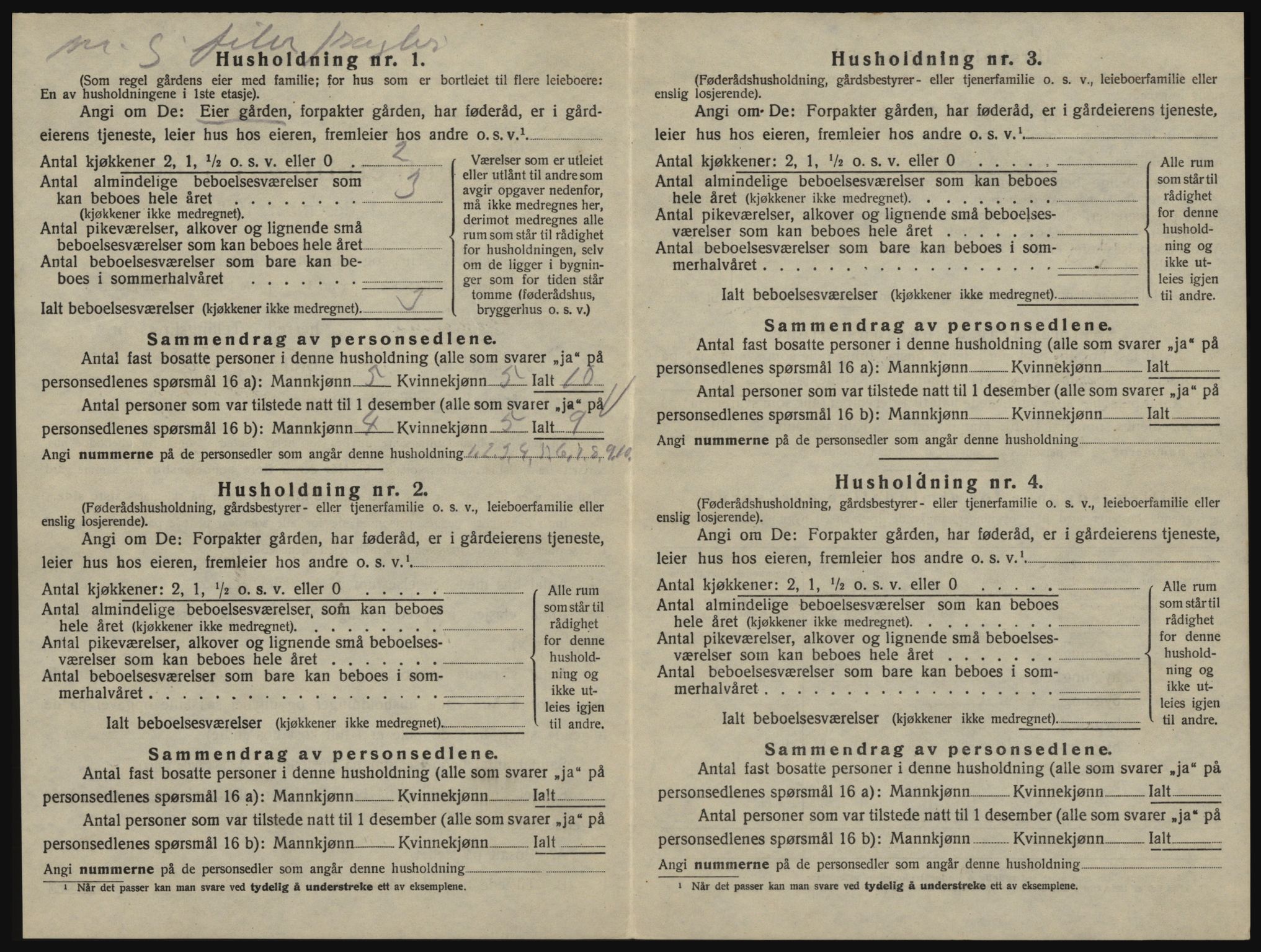 SAO, 1920 census for Glemmen, 1920, p. 2062