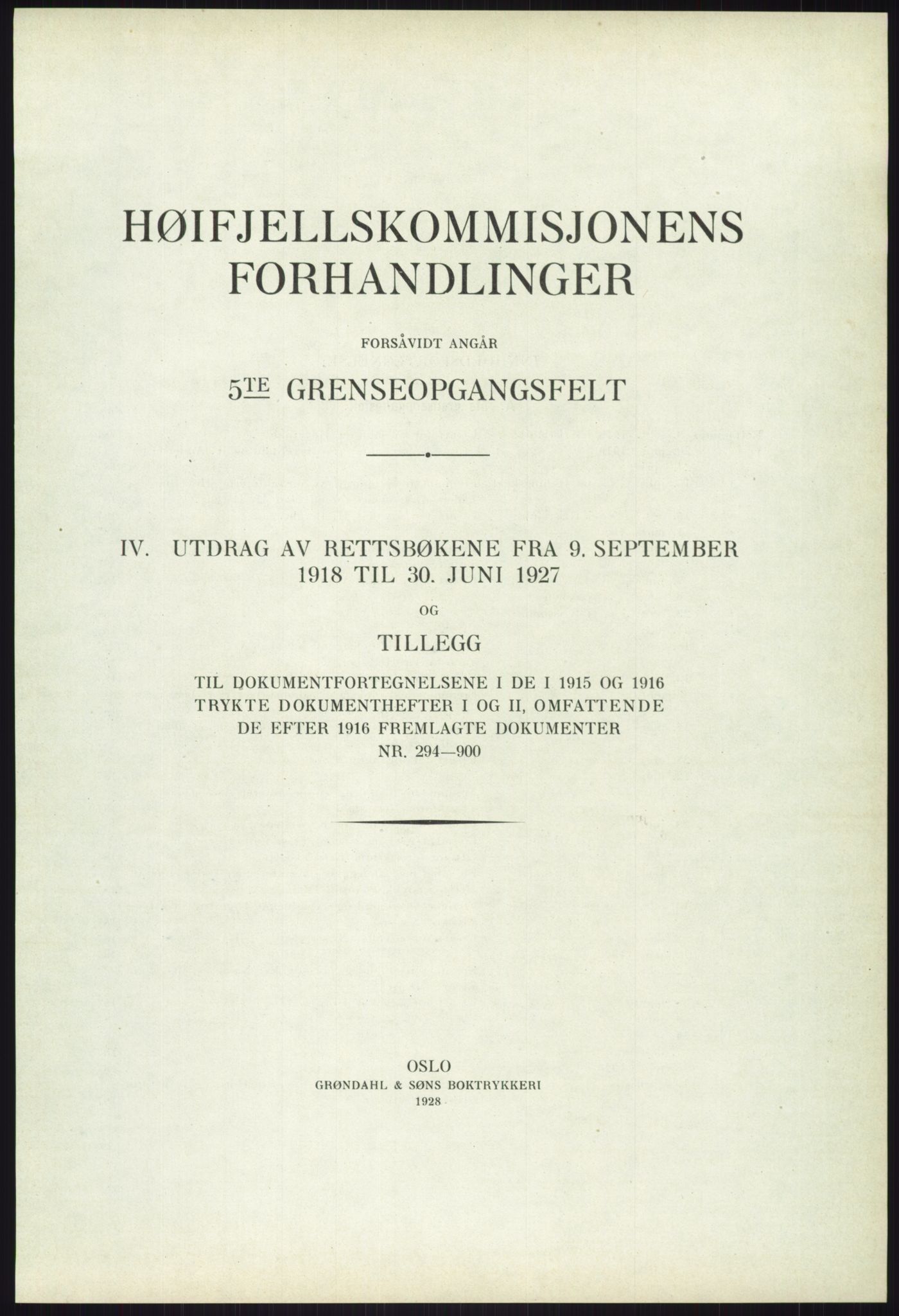 Høyfjellskommisjonen, AV/RA-S-1546/X/Xa/L0001: Nr. 1-33, 1909-1953, p. 2130