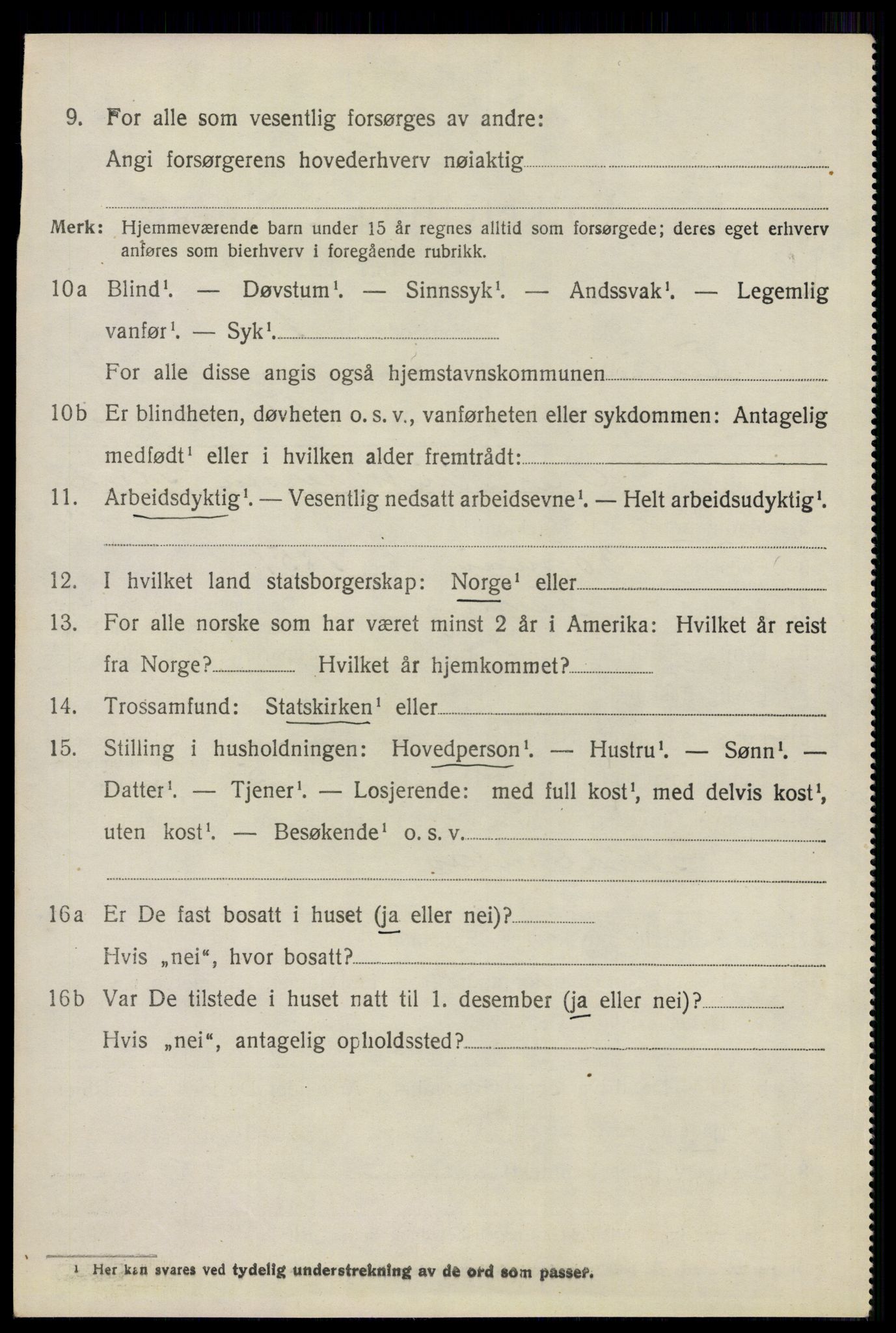 SAO, 1920 census for Feiring, 1920, p. 2183