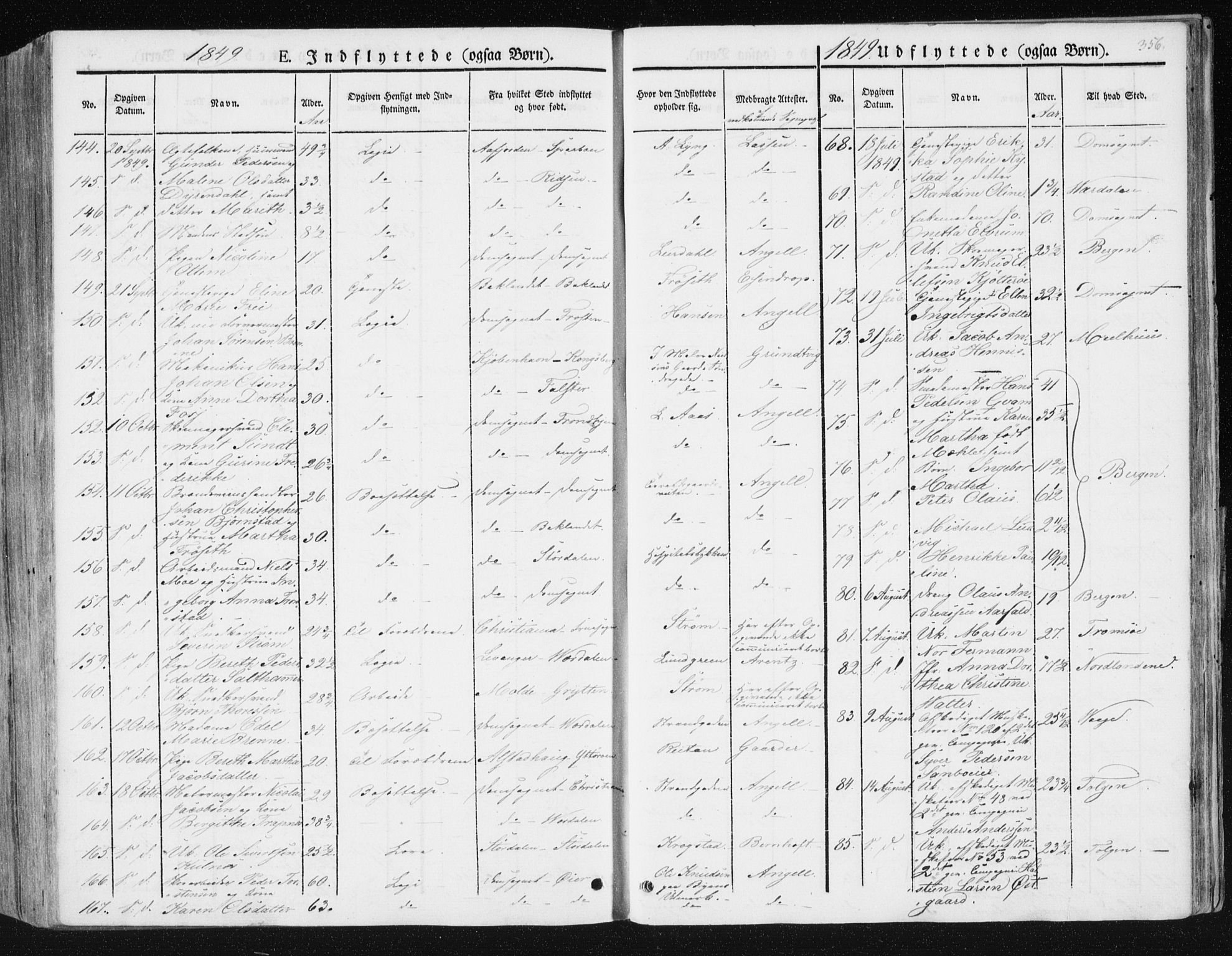 Ministerialprotokoller, klokkerbøker og fødselsregistre - Sør-Trøndelag, AV/SAT-A-1456/602/L0110: Parish register (official) no. 602A08, 1840-1854, p. 356