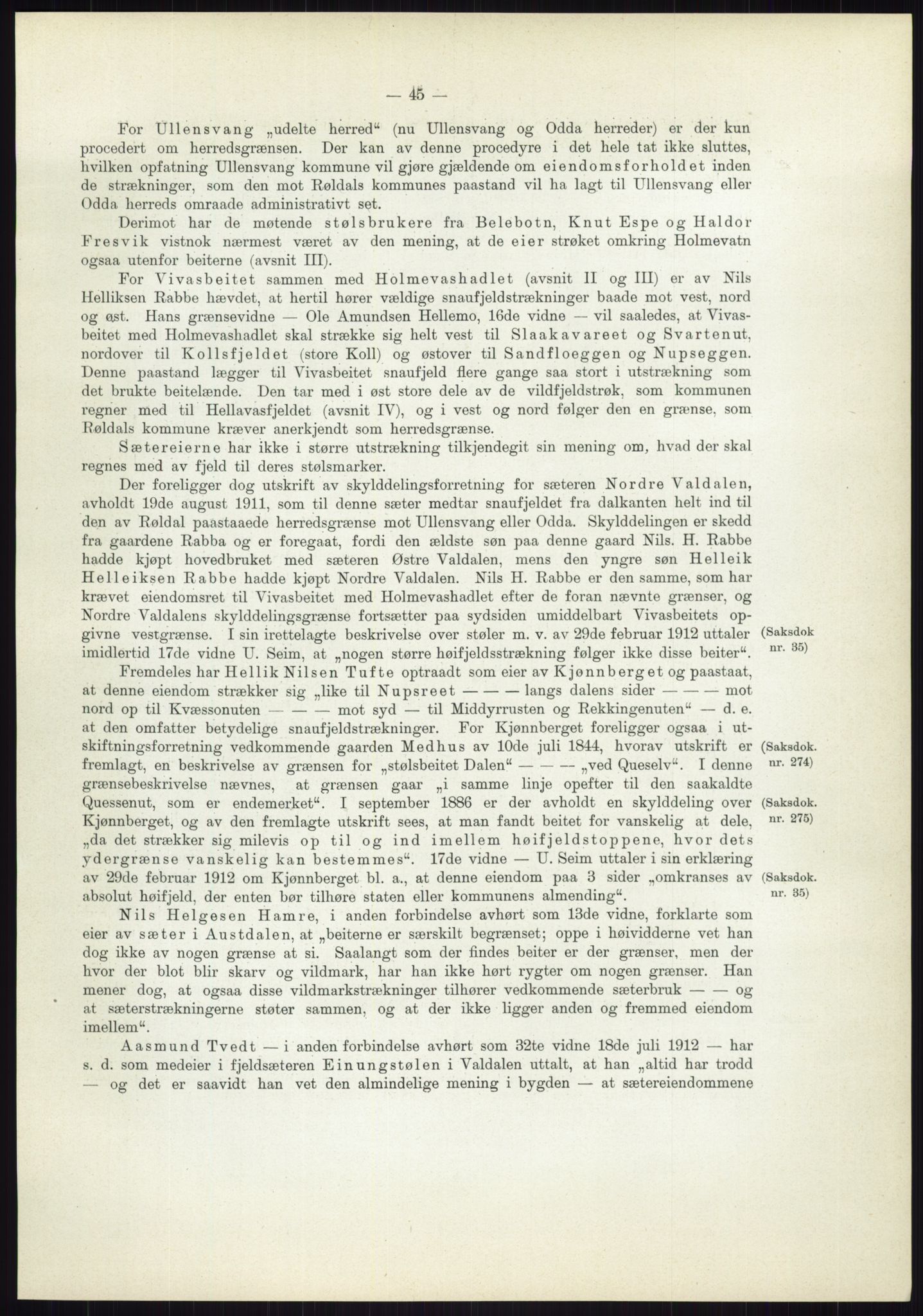 Høyfjellskommisjonen, AV/RA-S-1546/X/Xa/L0001: Nr. 1-33, 1909-1953, p. 586