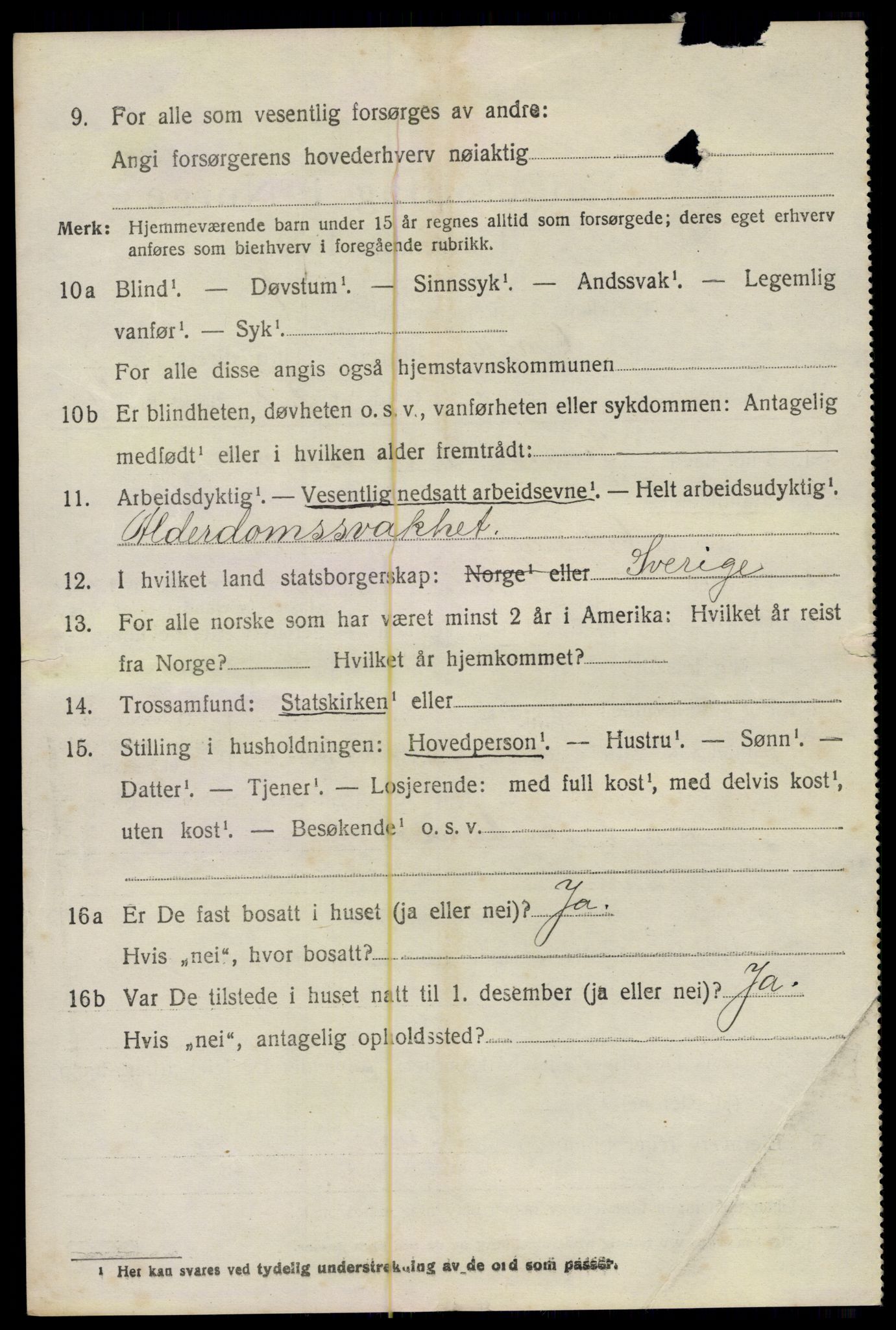 SAO, 1920 census for Onsøy, 1920, p. 12459