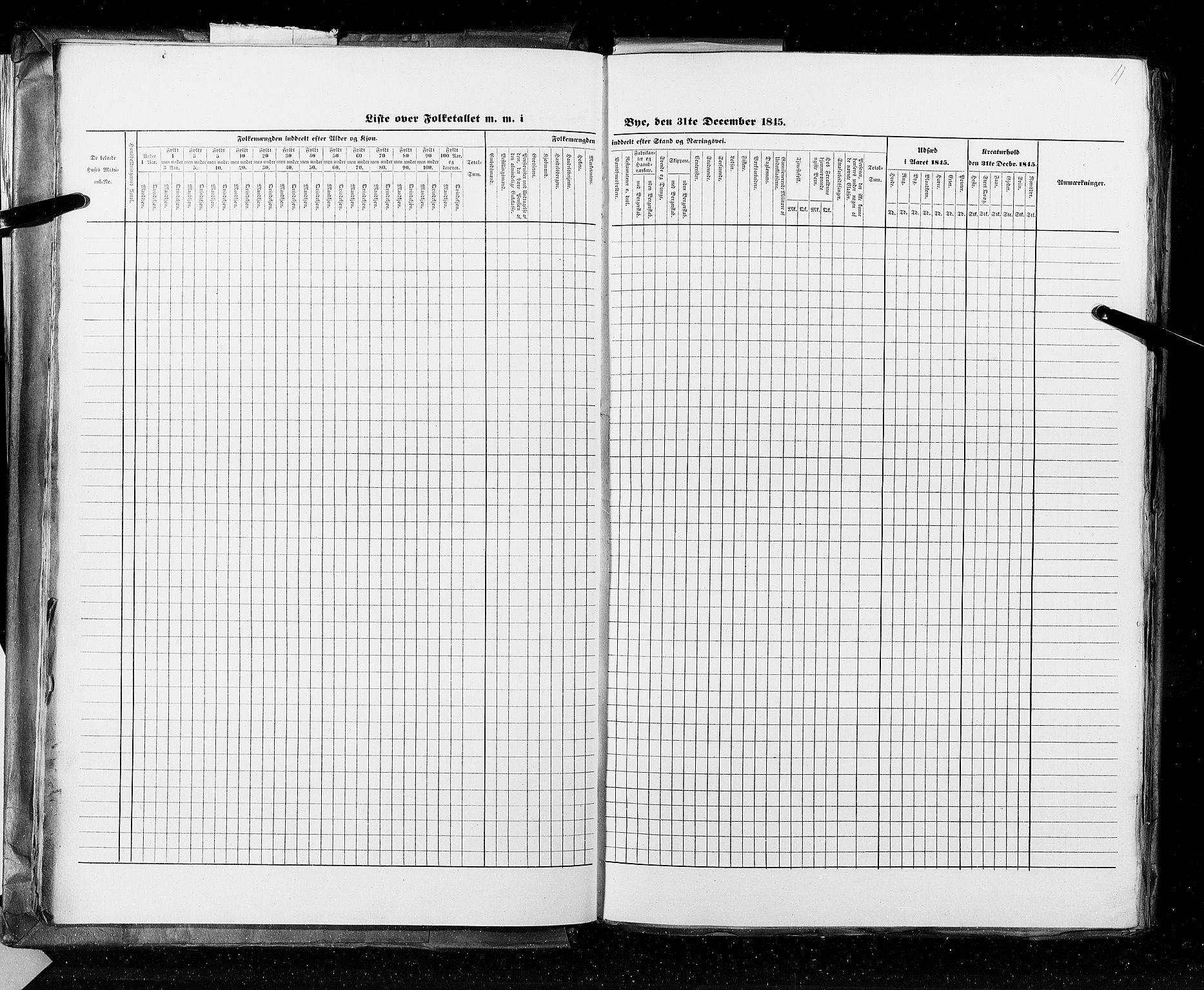 RA, Census 1845, vol. 11: Cities, 1845, p. 11