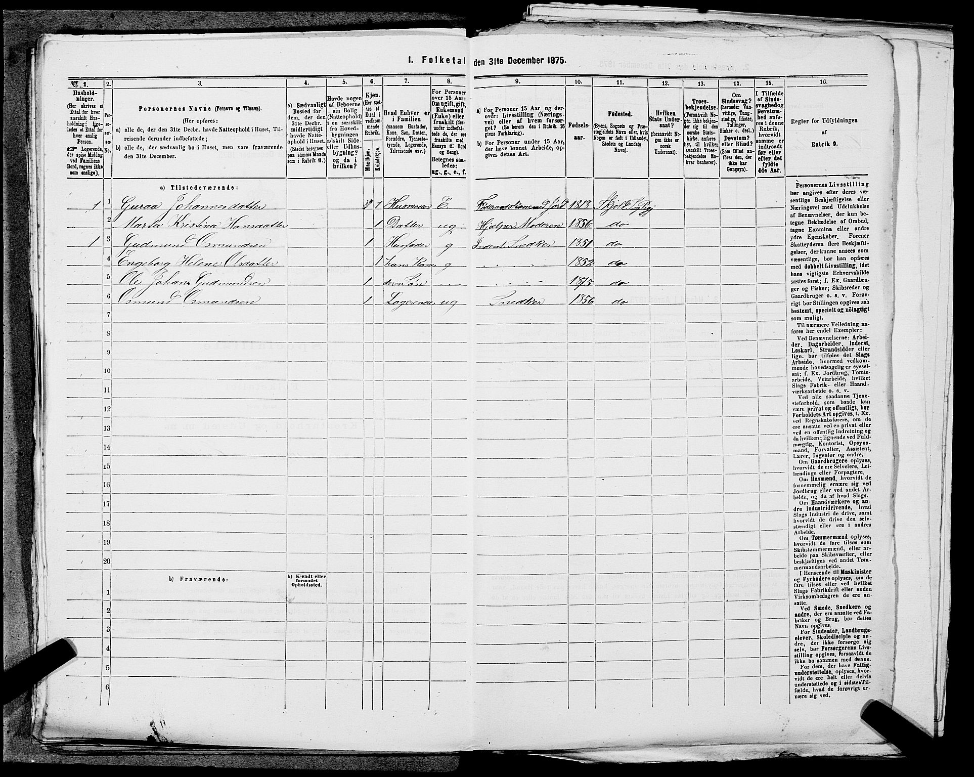 SAST, 1875 census for 1154P Skjold, 1875, p. 517