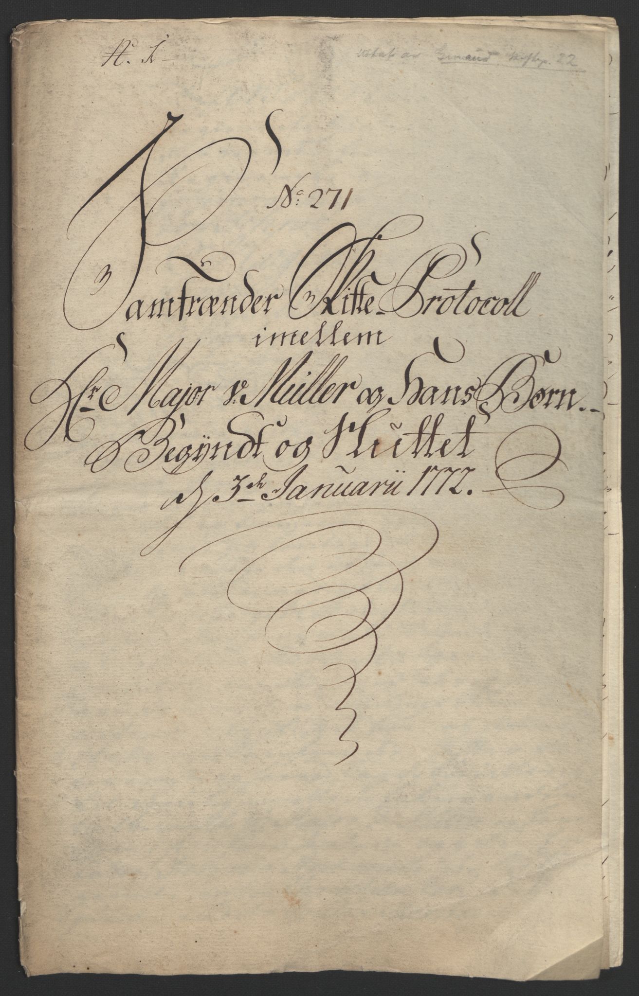 Forsvaret, Generalauditøren, RA/RAFA-1772/F/Fj/Fja/L0022: --, 1733-1821, p. 796
