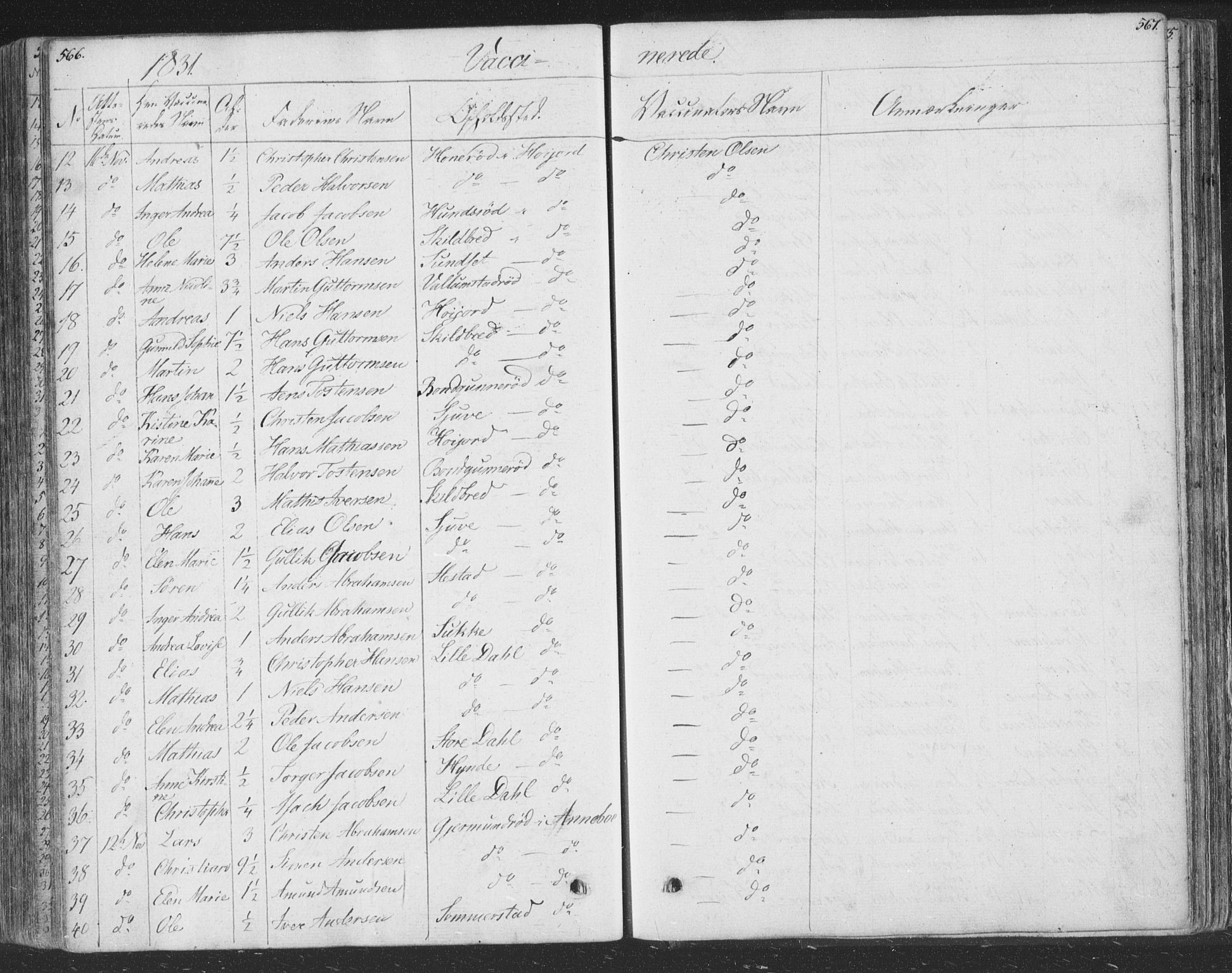 Andebu kirkebøker, SAKO/A-336/F/Fa/L0004: Parish register (official) no. 4, 1829-1856, p. 566-567